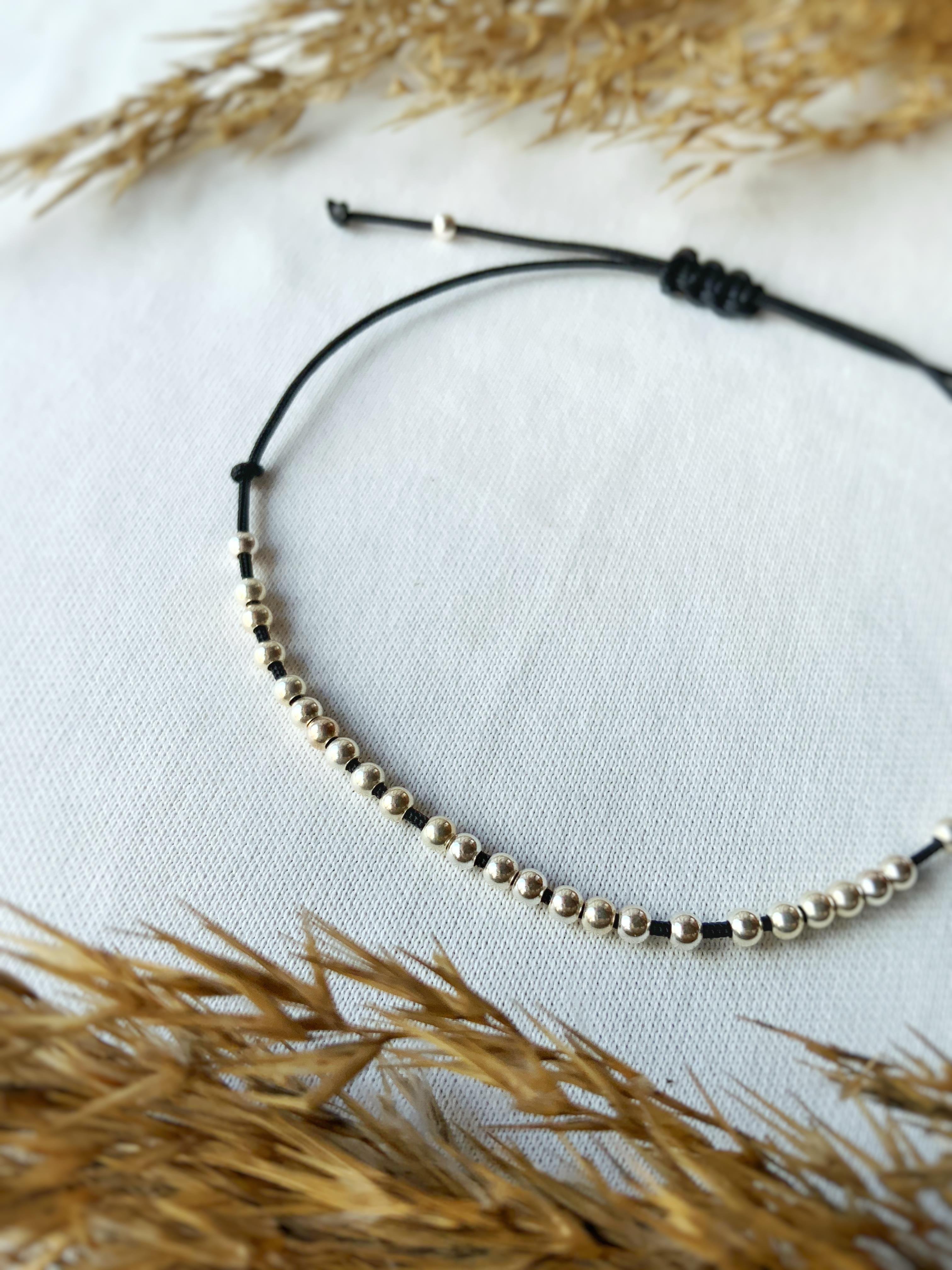 Gümüş Top Bileklik 