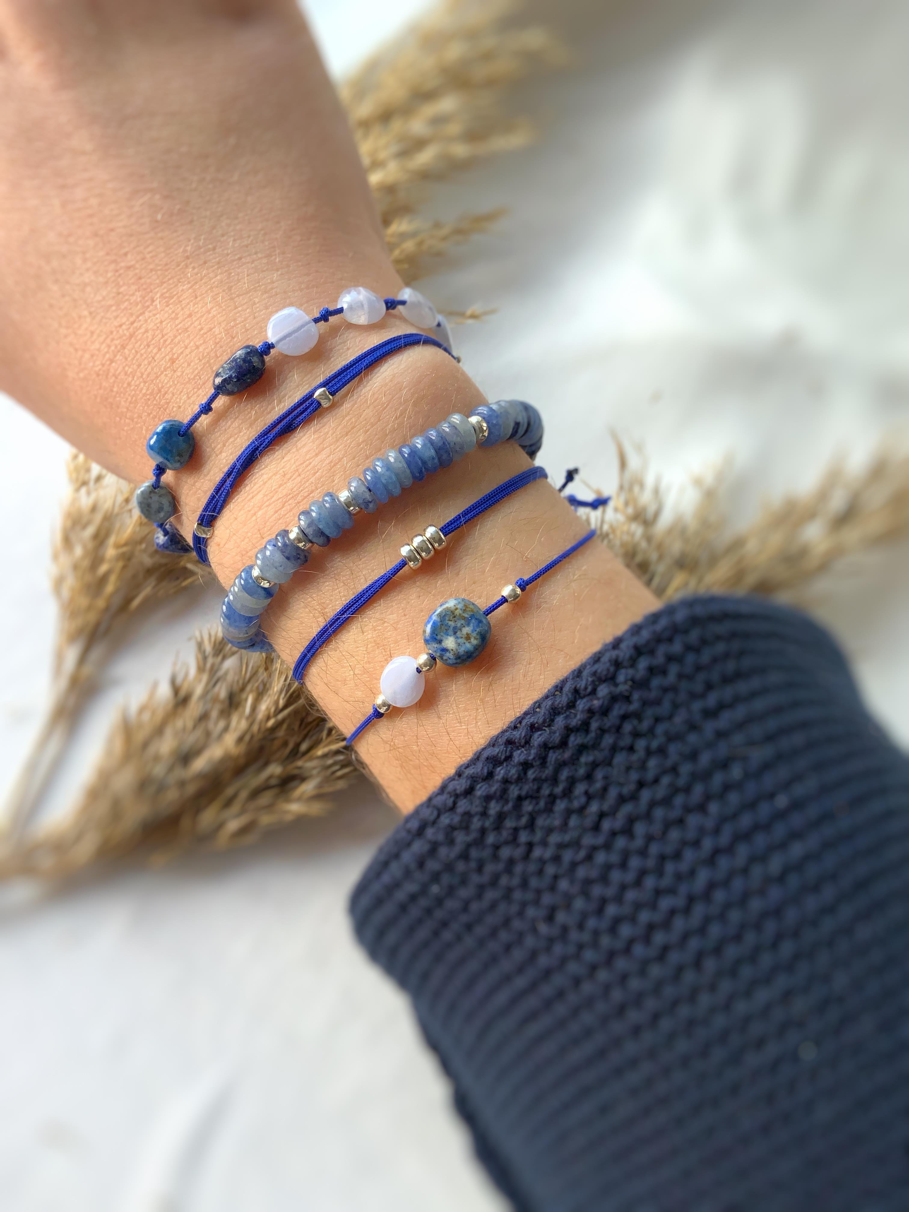 Kalsedon ve Lapis Lazuli 