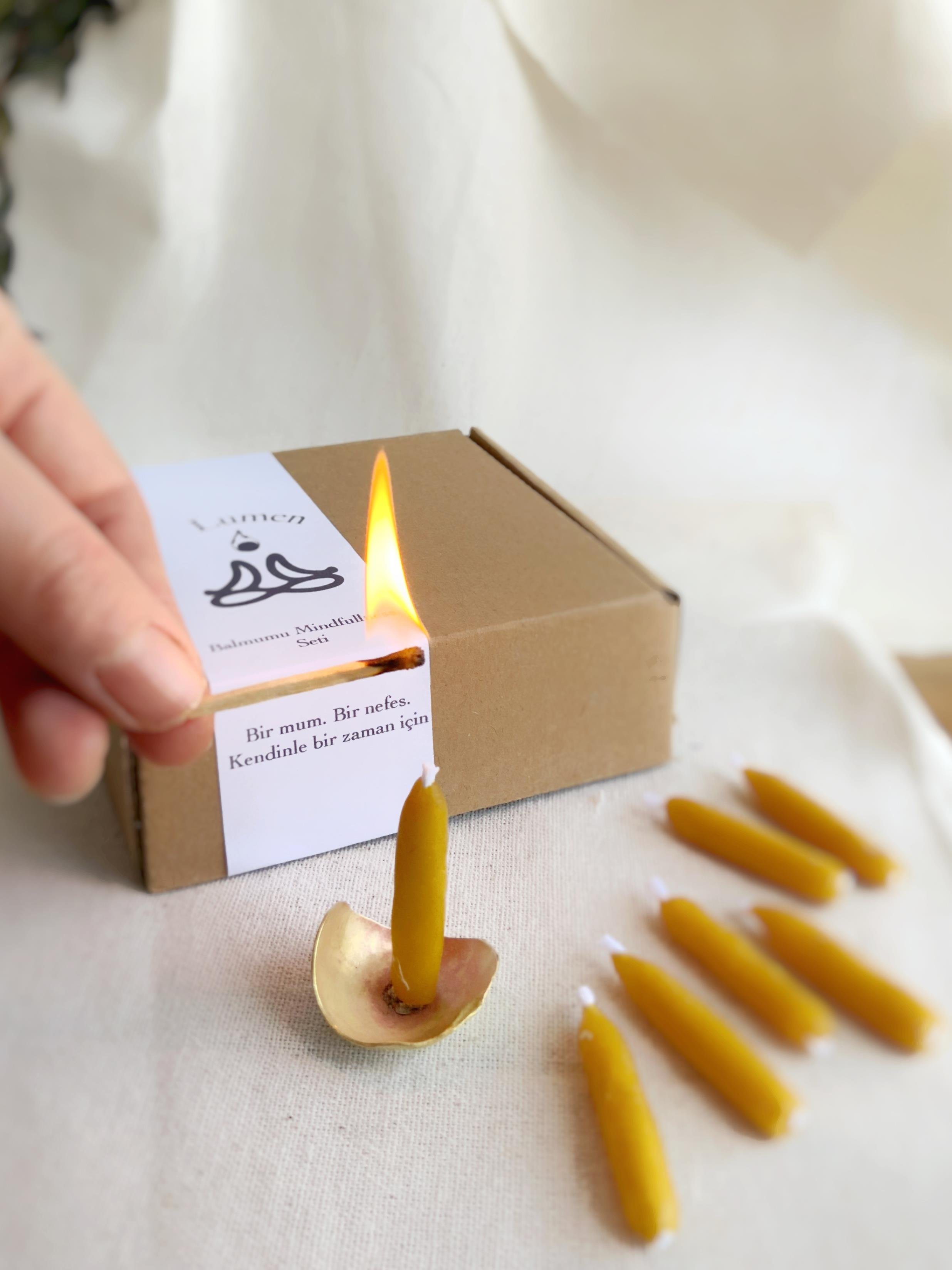 Lumen | Balmumu Mindfullness Mum Seti 