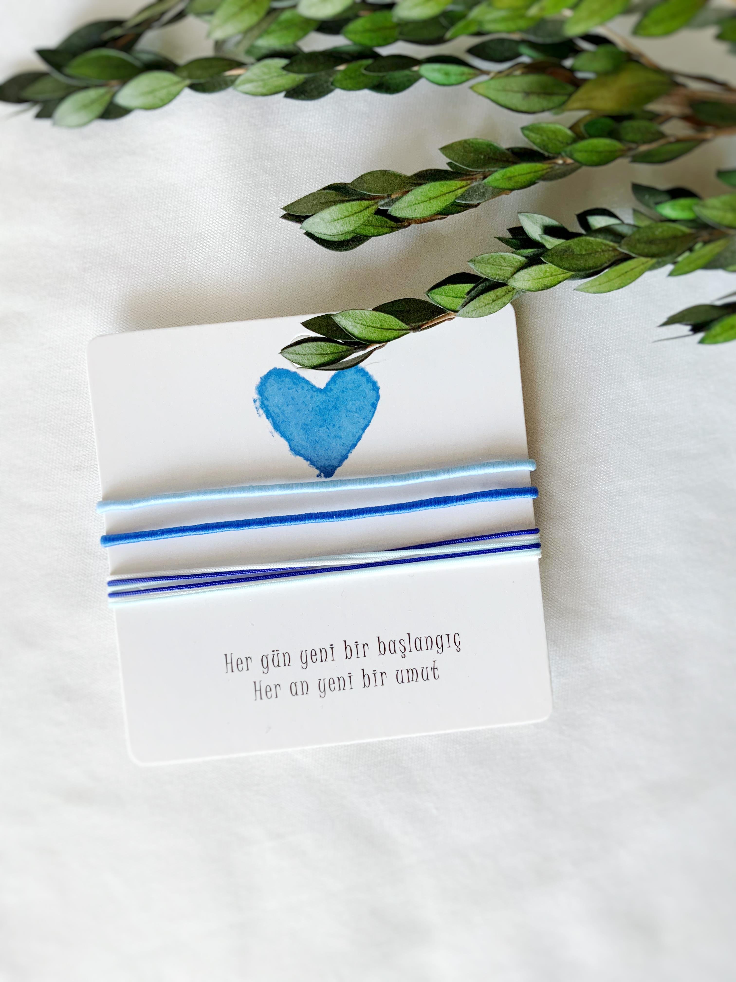 Mavi Çoklu Basic Bileklik