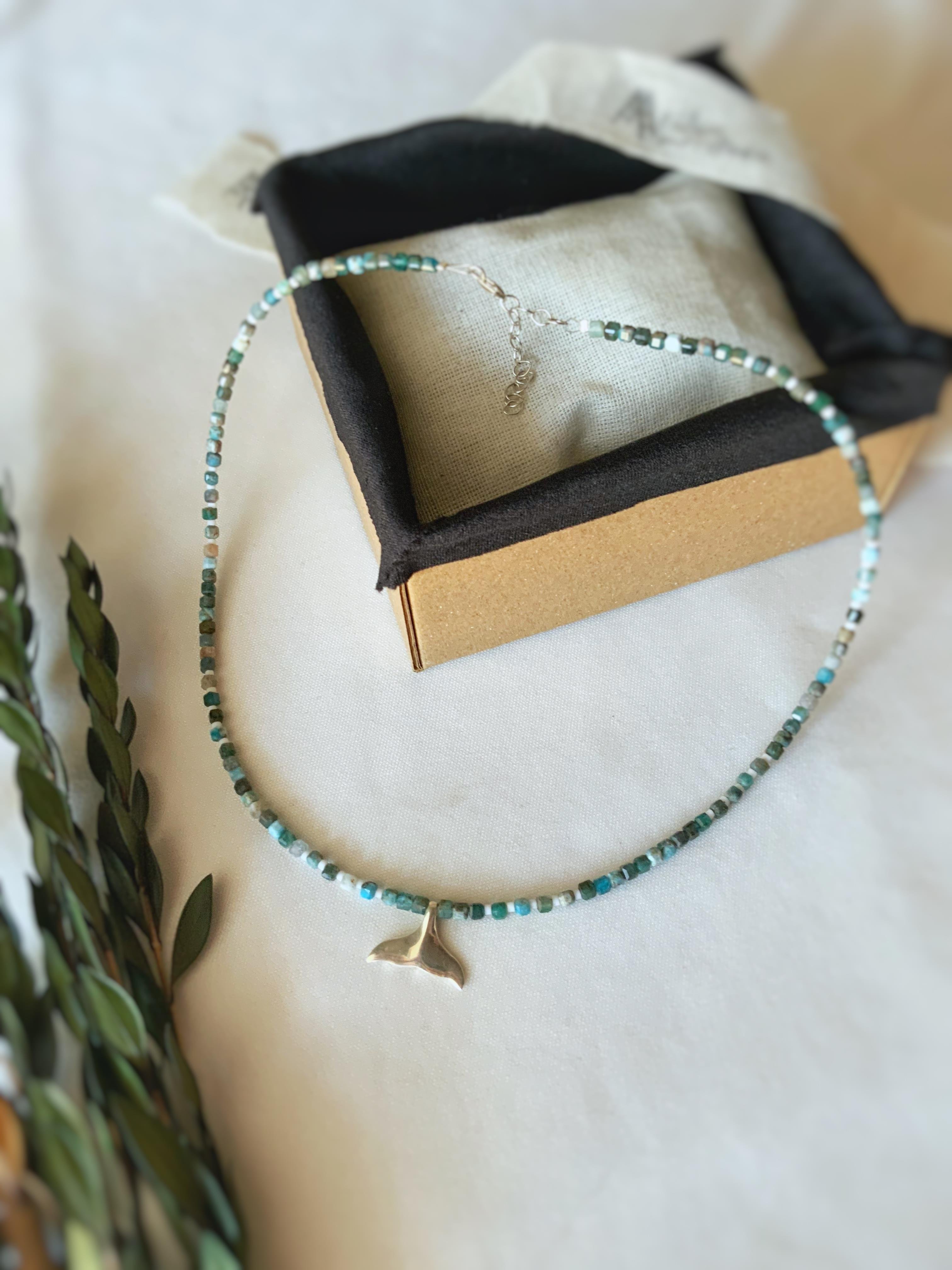 Nykis Apatit Taşı Kolye 