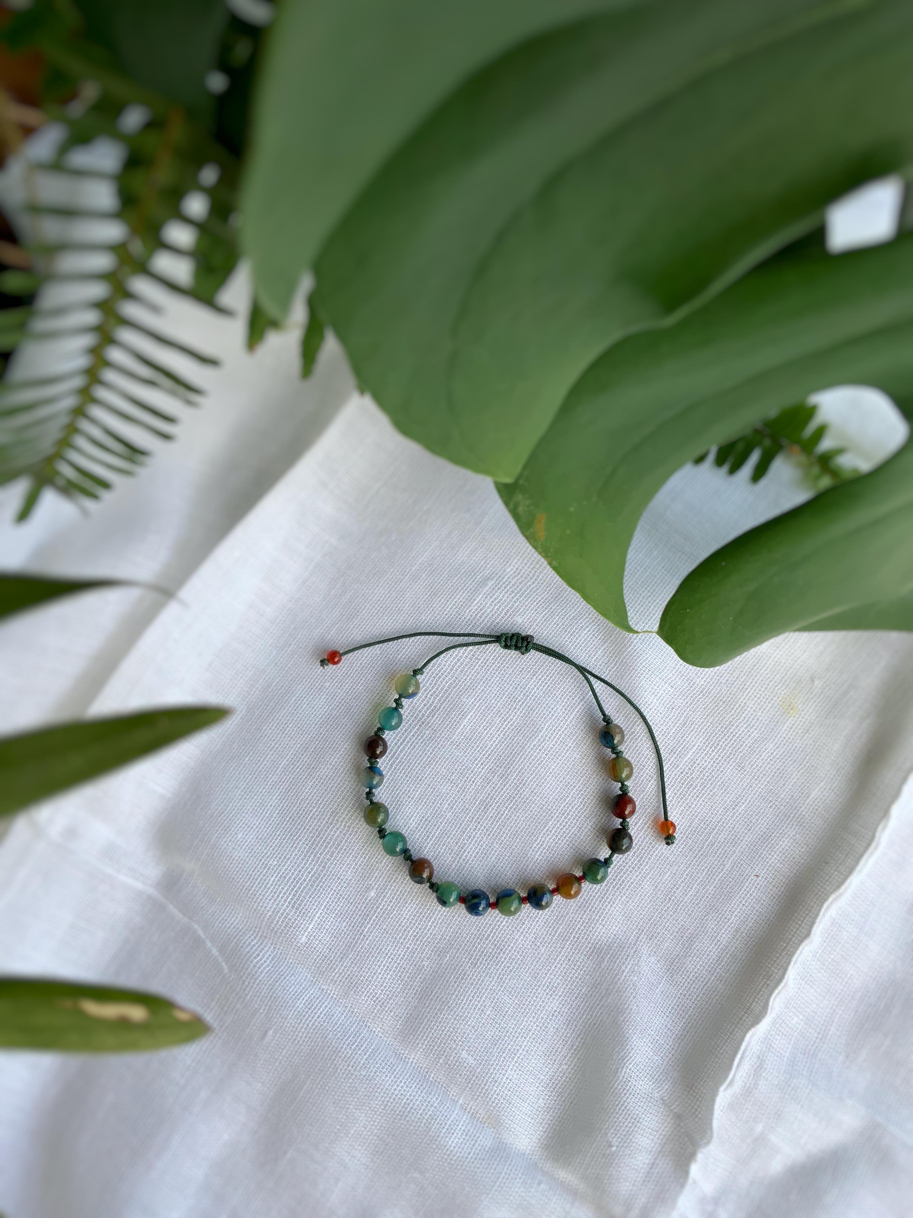 Renkli Akik Bileklik