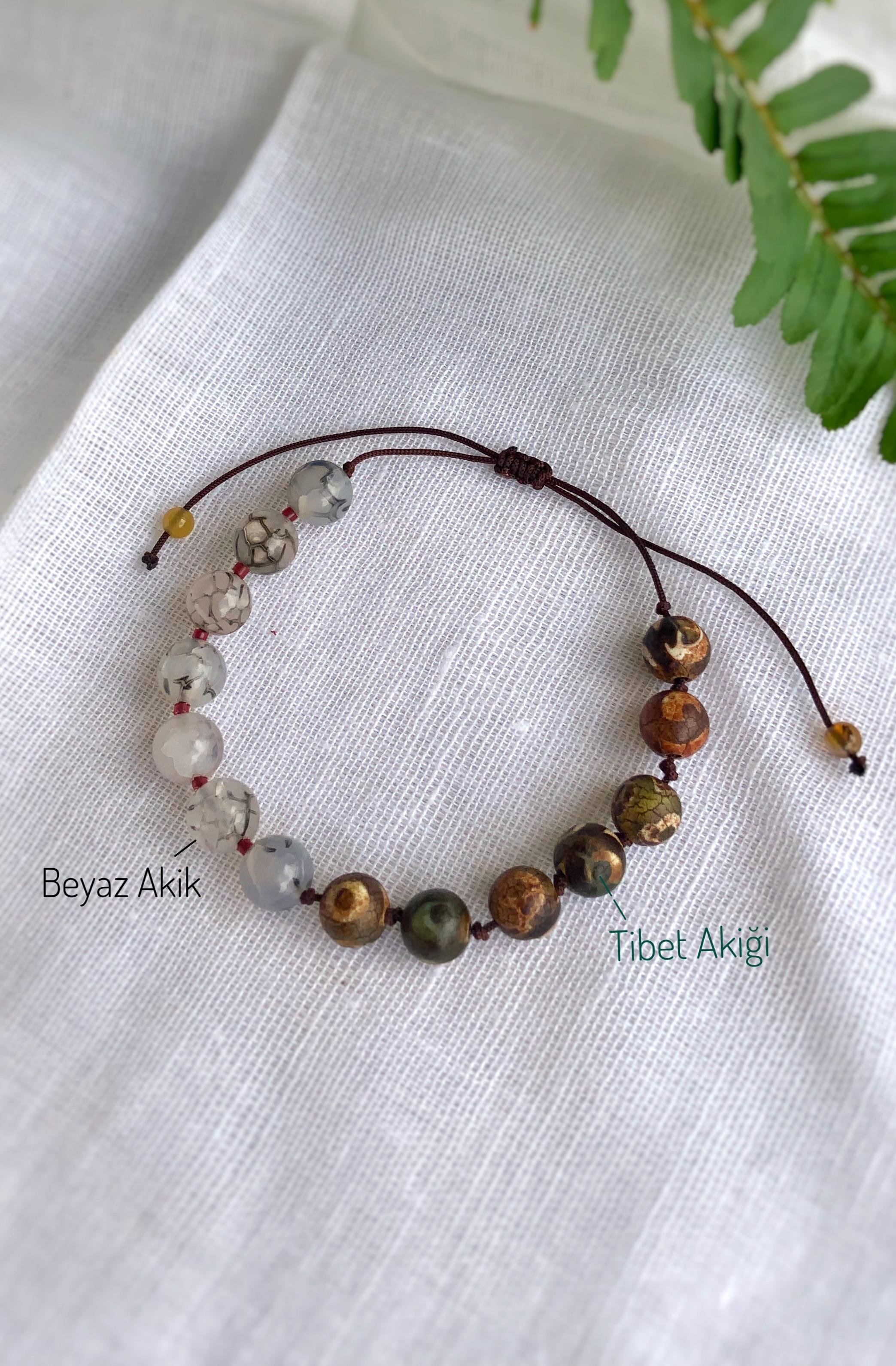 Tibet Akiği Bileklik