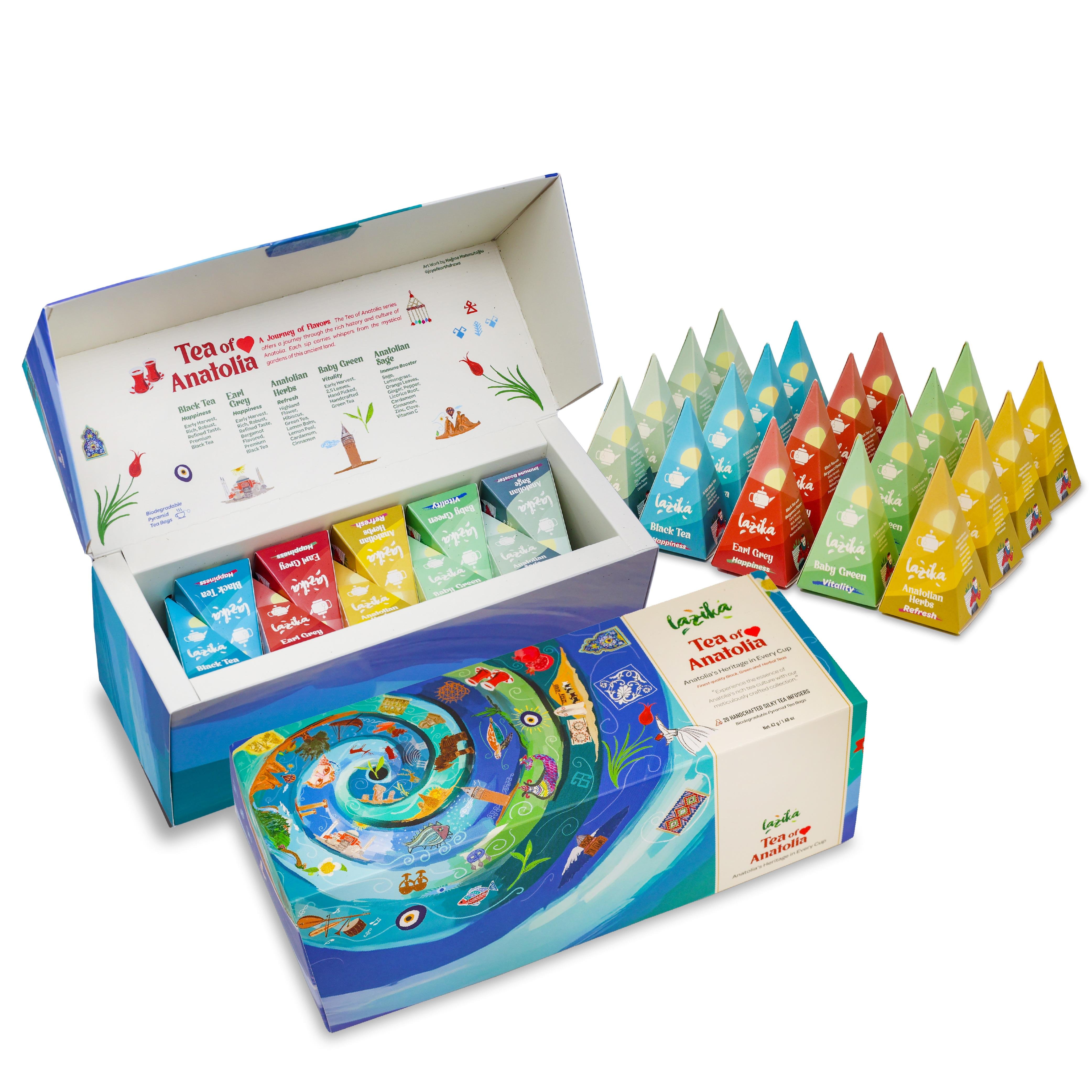 Avantajlı Tea of Anatolia Çay Seti 20'li