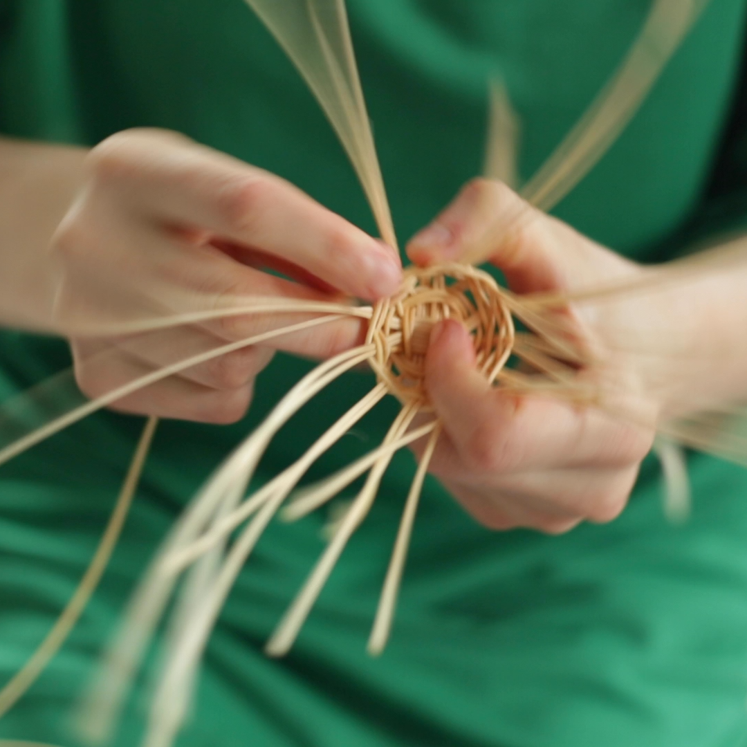 El Yapımı Bambu Süzgeç