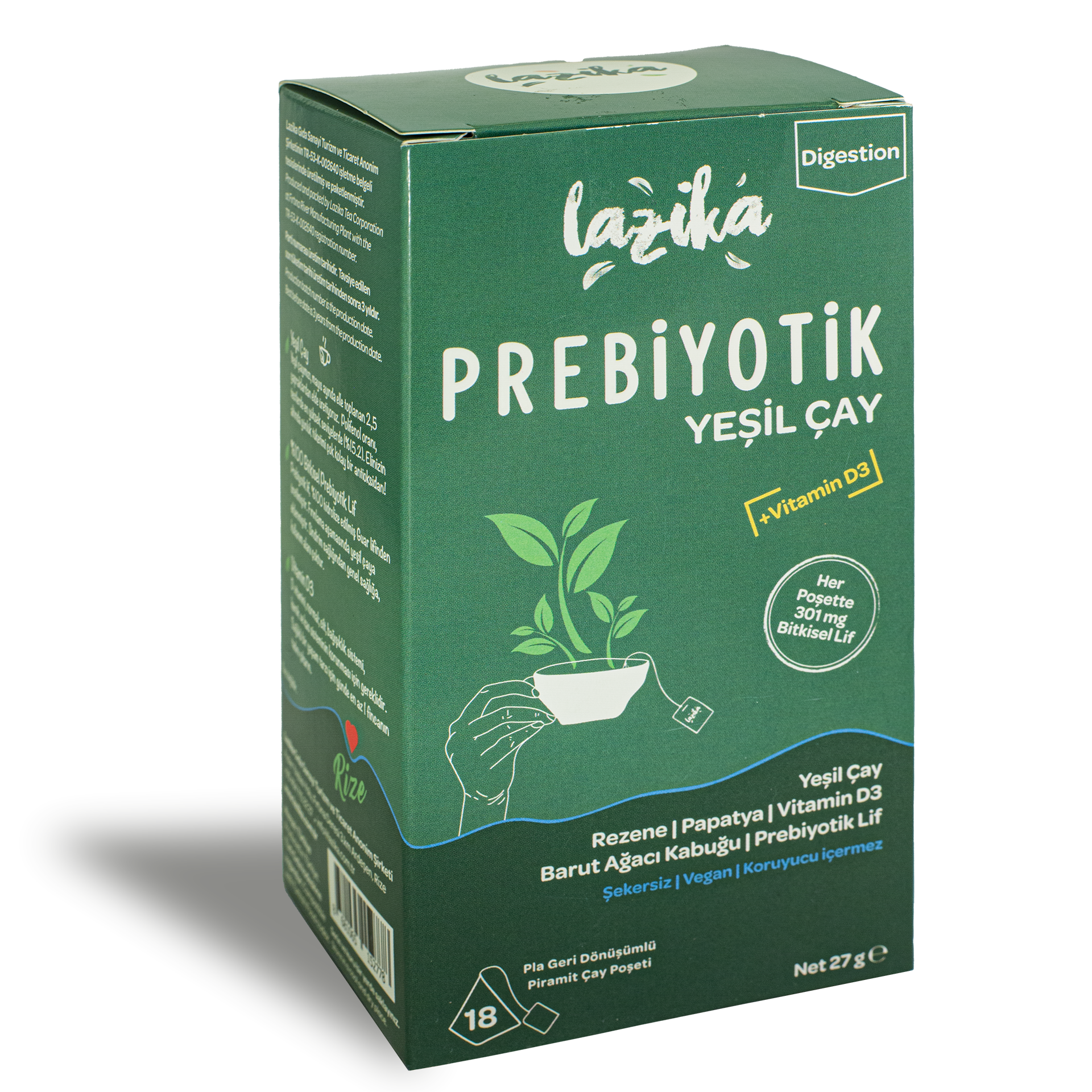 Prebiyotik Yeşil Çay