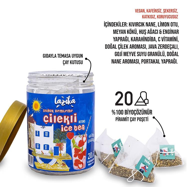 Cold Brew Herbal Tea - Hibiscus