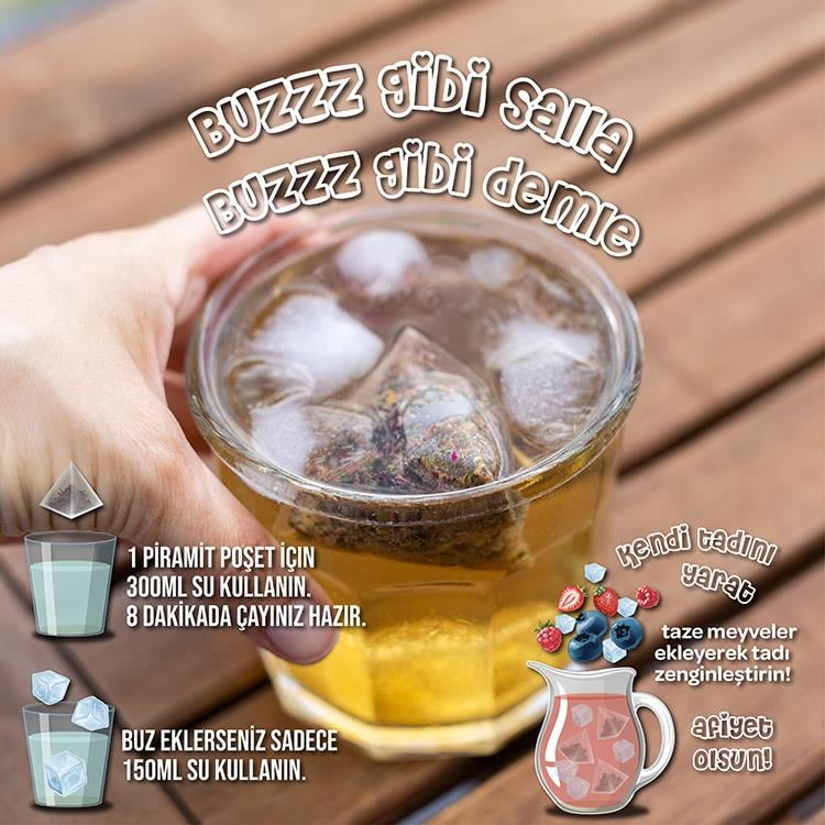 Cold Brew Herbal Tea - Hibiscus