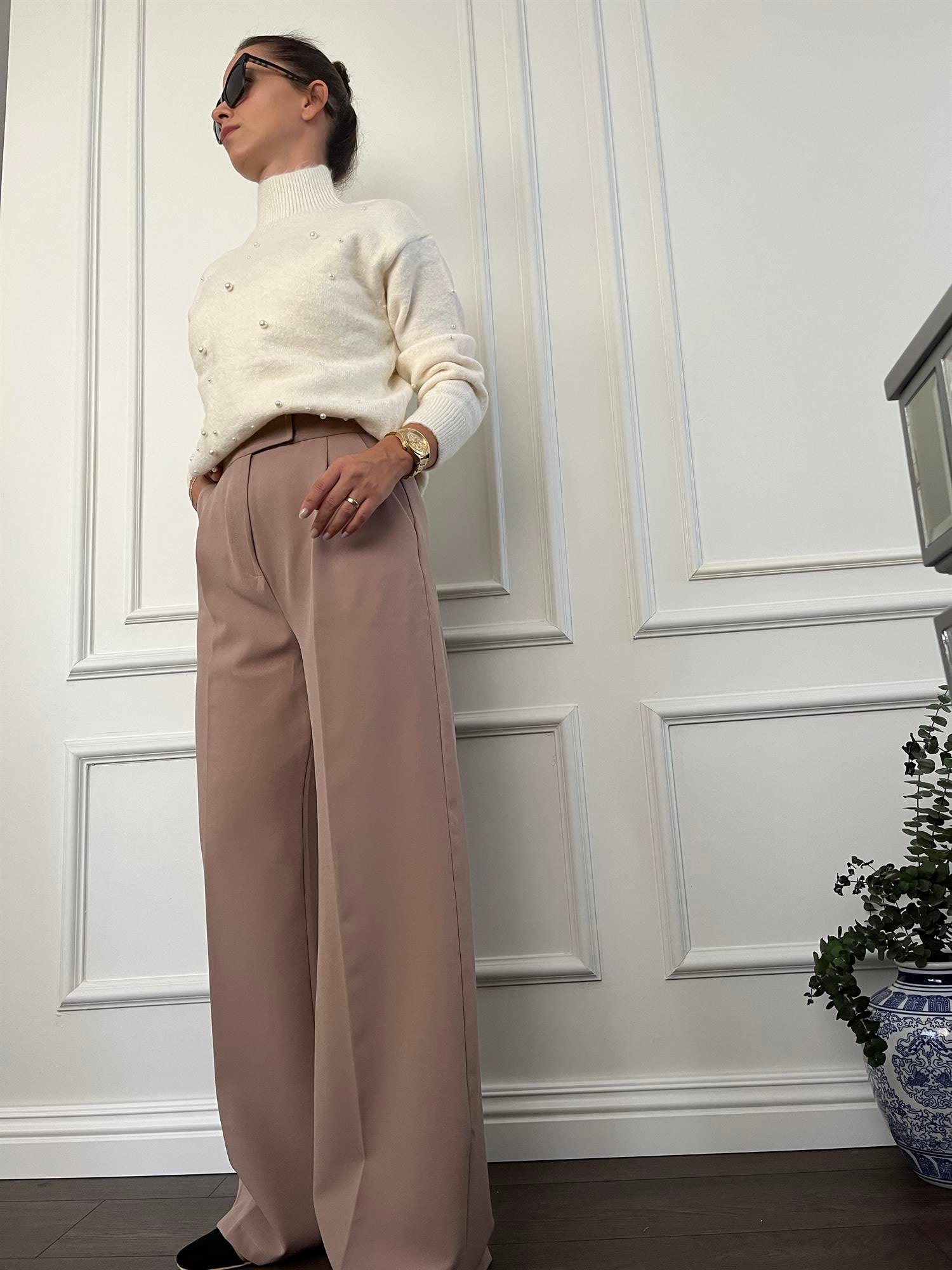 VİZON BOL KUMAŞ PANTALON