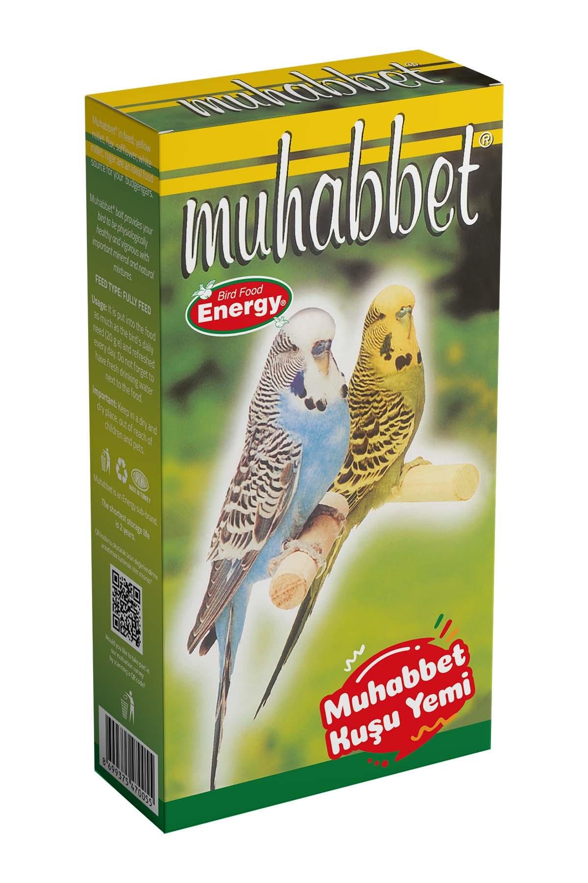 ENERGY MUHABBET KUŞU YEMİ 300 G 20 ADET