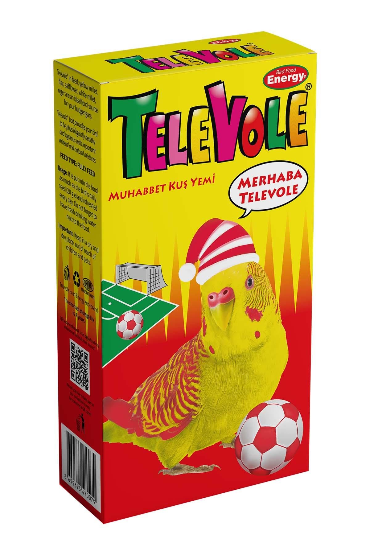 ENERGY TELEVOLE MUHABBET KUŞU YEMİ GS-300 G 20 ADET