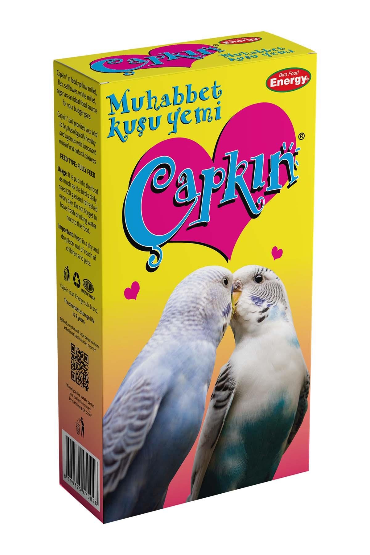 ENERGY ÇAPKIN MUHABBET KUŞU YEMİ 300 G 20 ADET 