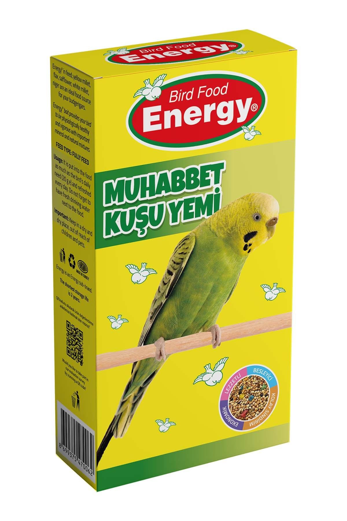 ENERGY MUHABBET KUŞU YEMİ 300 G 20 ADET 