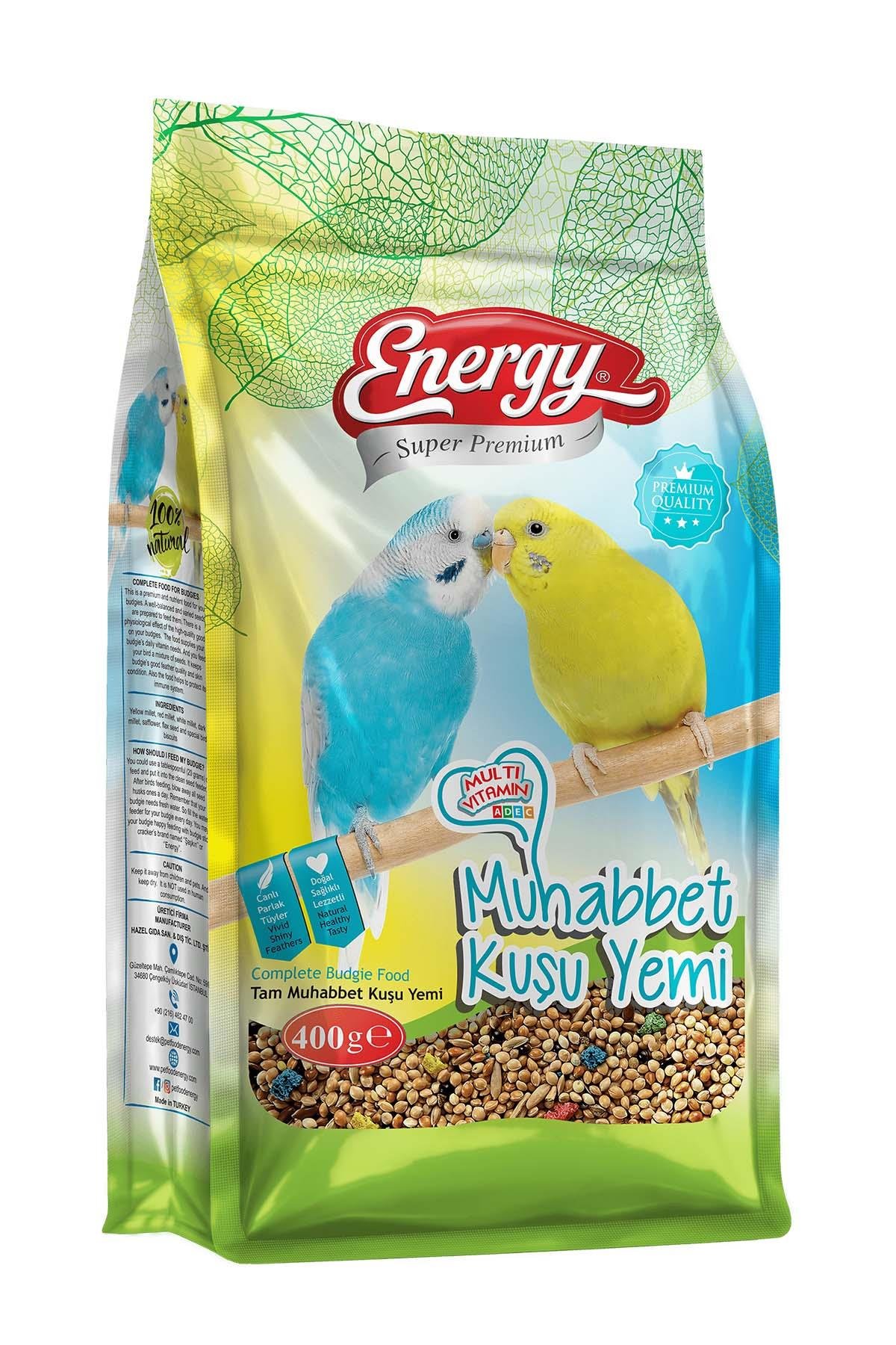 ENERGY MUHABBET KUŞU YEMİ 400 G 3 ADET