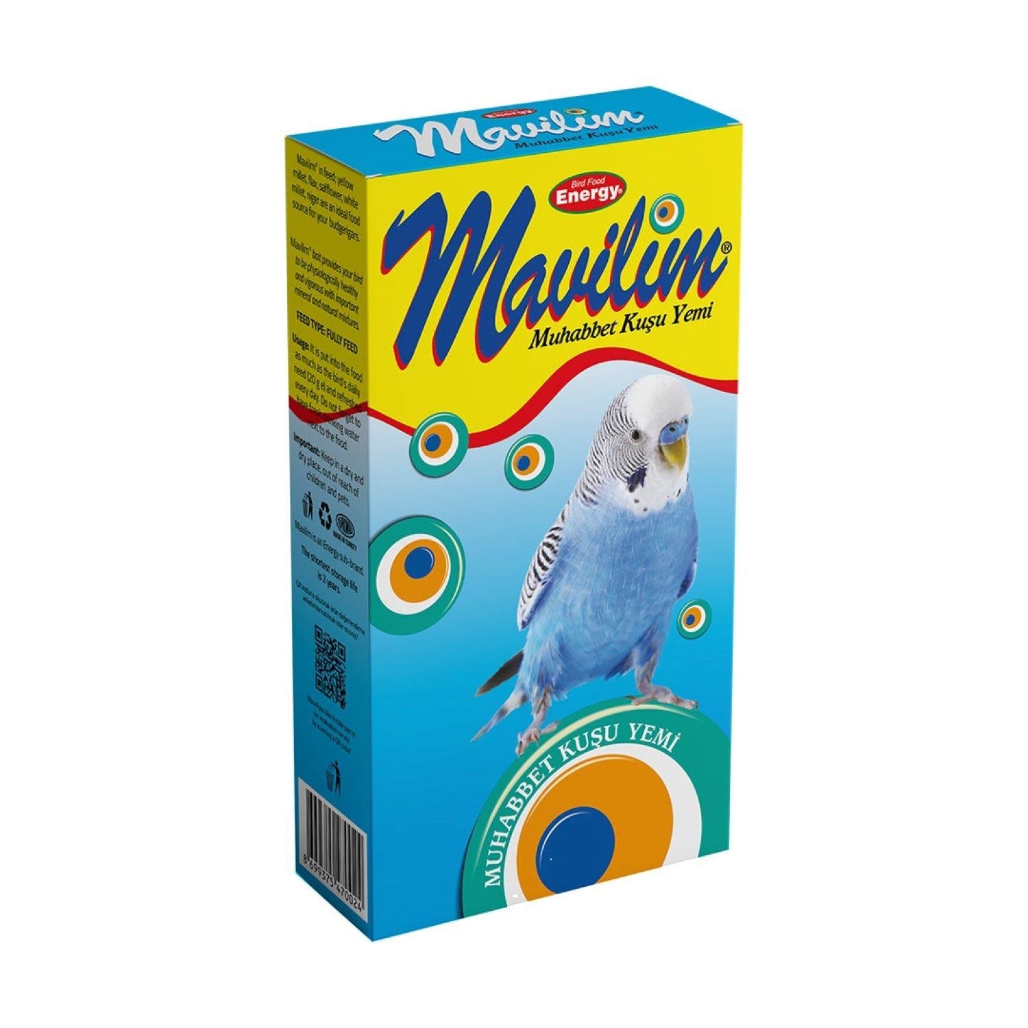 Mavilim Muhabbet Kuşu Yemi 300 G