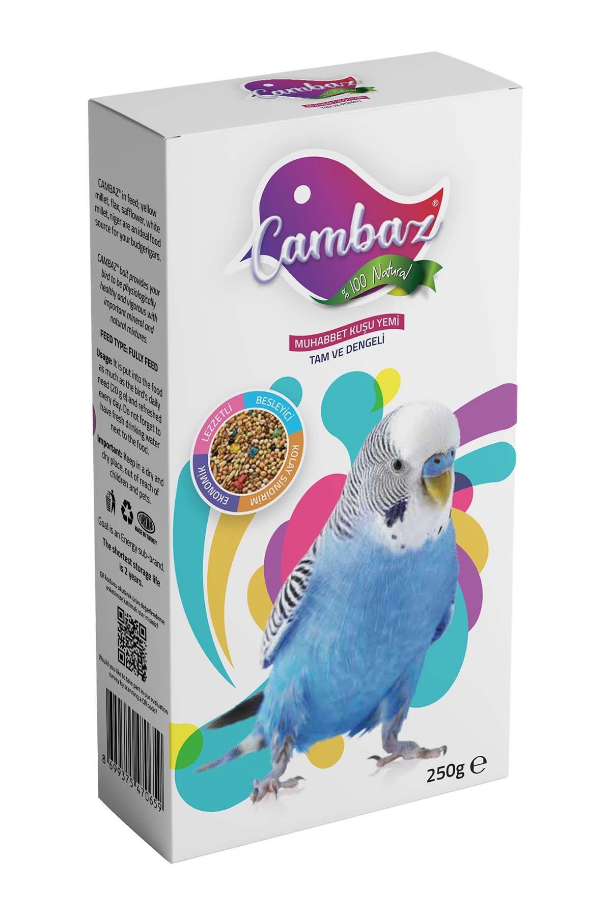 Cambaz Muhabbet Kuşu Yemi 250 G