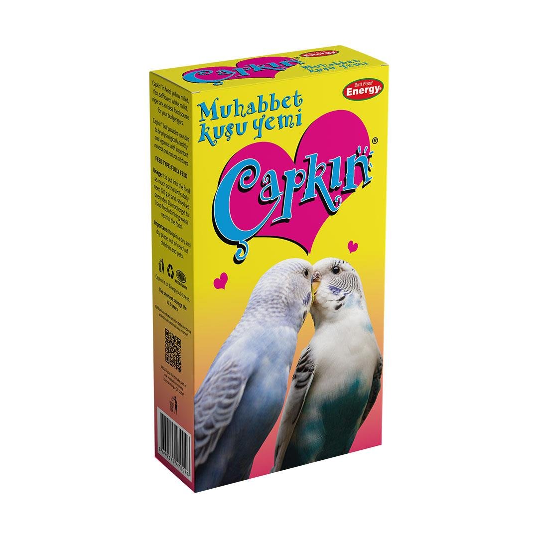 Çapkın Muhabbet Kuşu Yemi 300 G Özel Koli 10 Adet