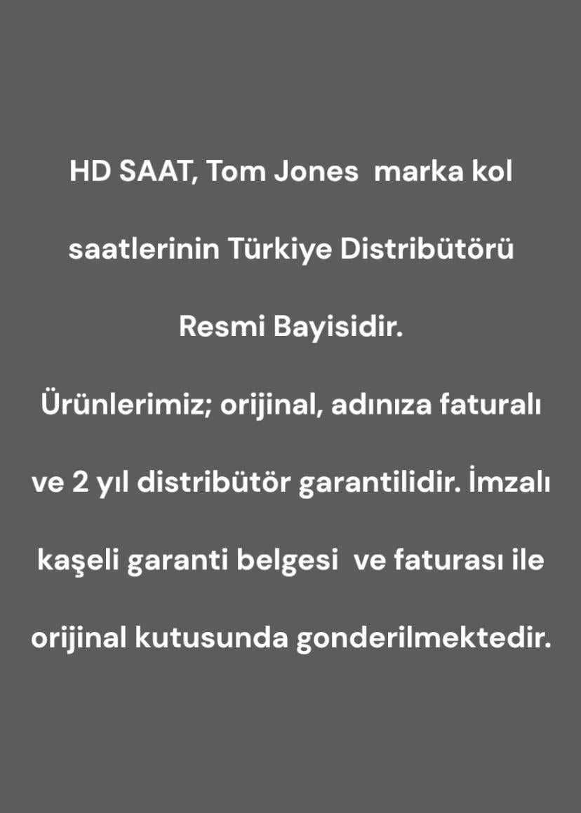 Orijinal 2 Yıl Garantili 3 Atm Su Geçirmez Çelik Kordon Erkek Kol Saati