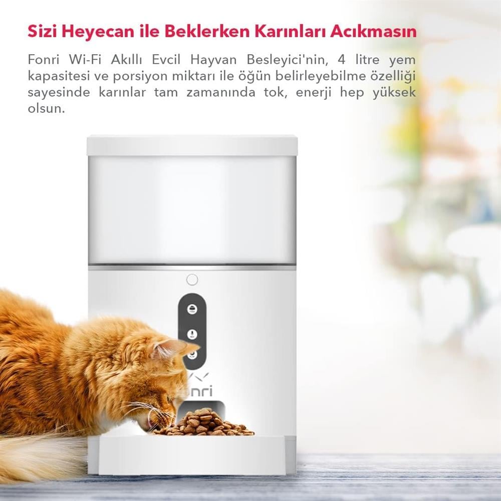 Kedi Köpek Akıllı Mama Kabı