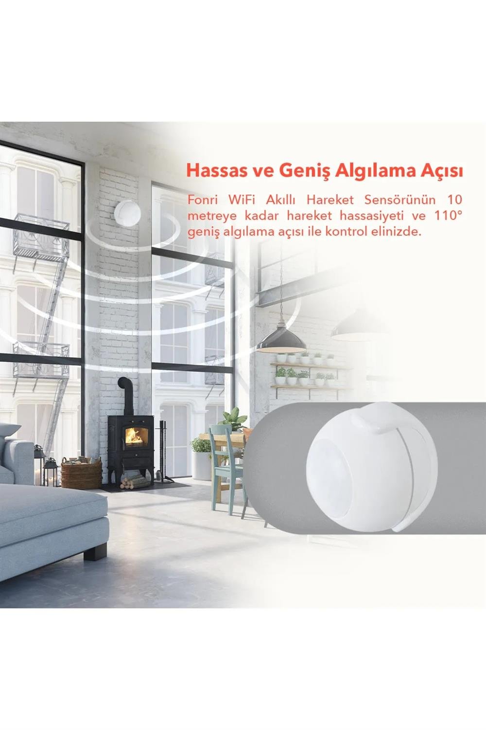 Akıllı Kablosuz Hareket Sensörü