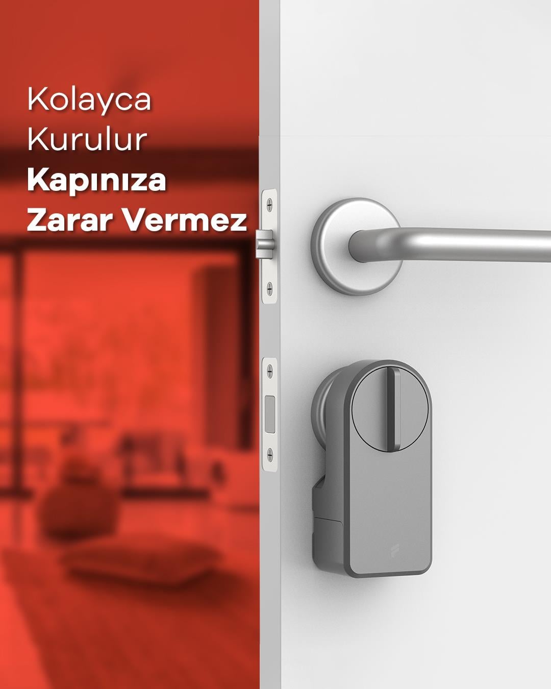 Fonri Akıllı Kapı Kilidi Ve Tuş Takımı