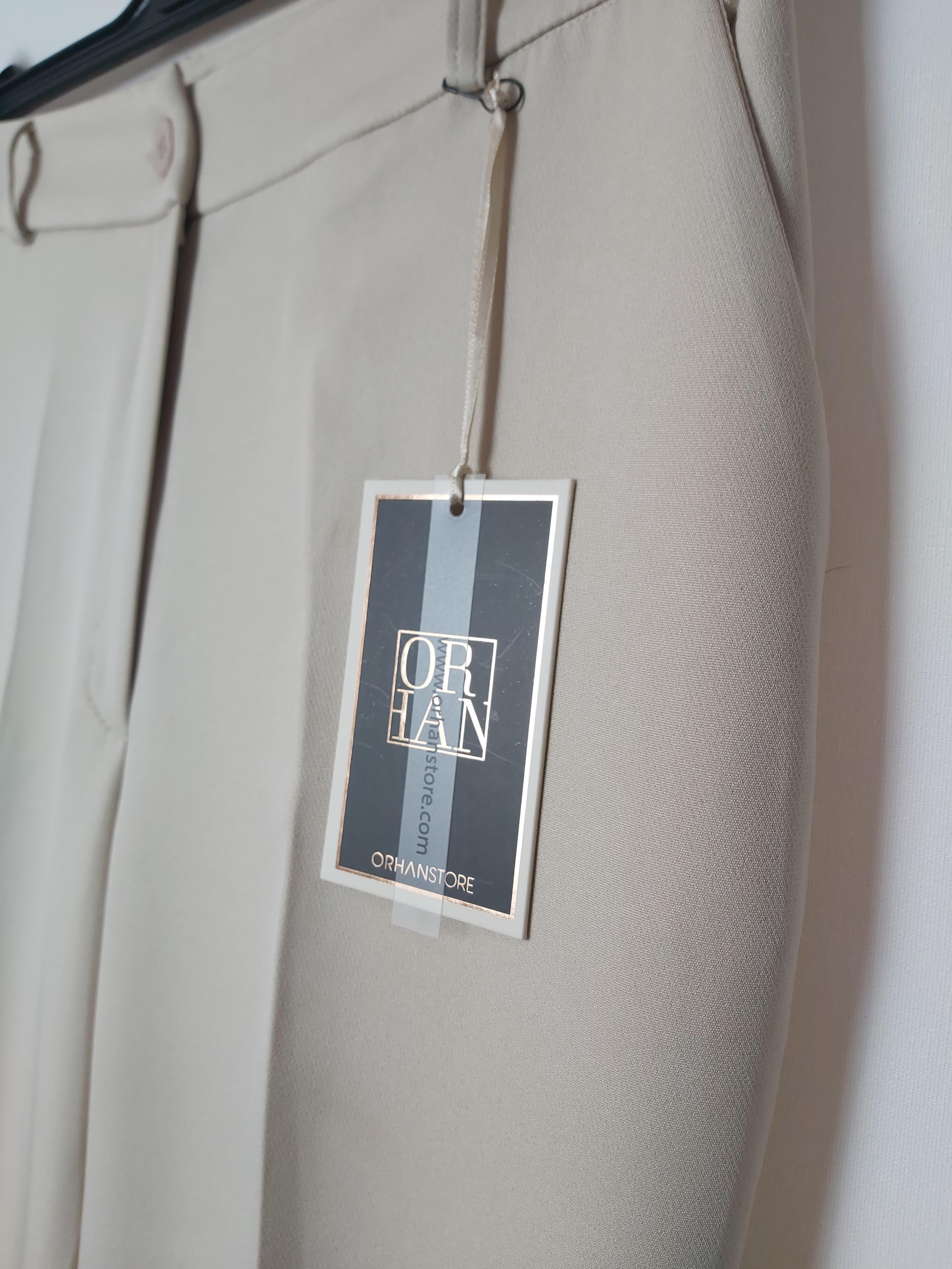 ORHAN STORE KUMAŞ PANTOLON BEJ 1007