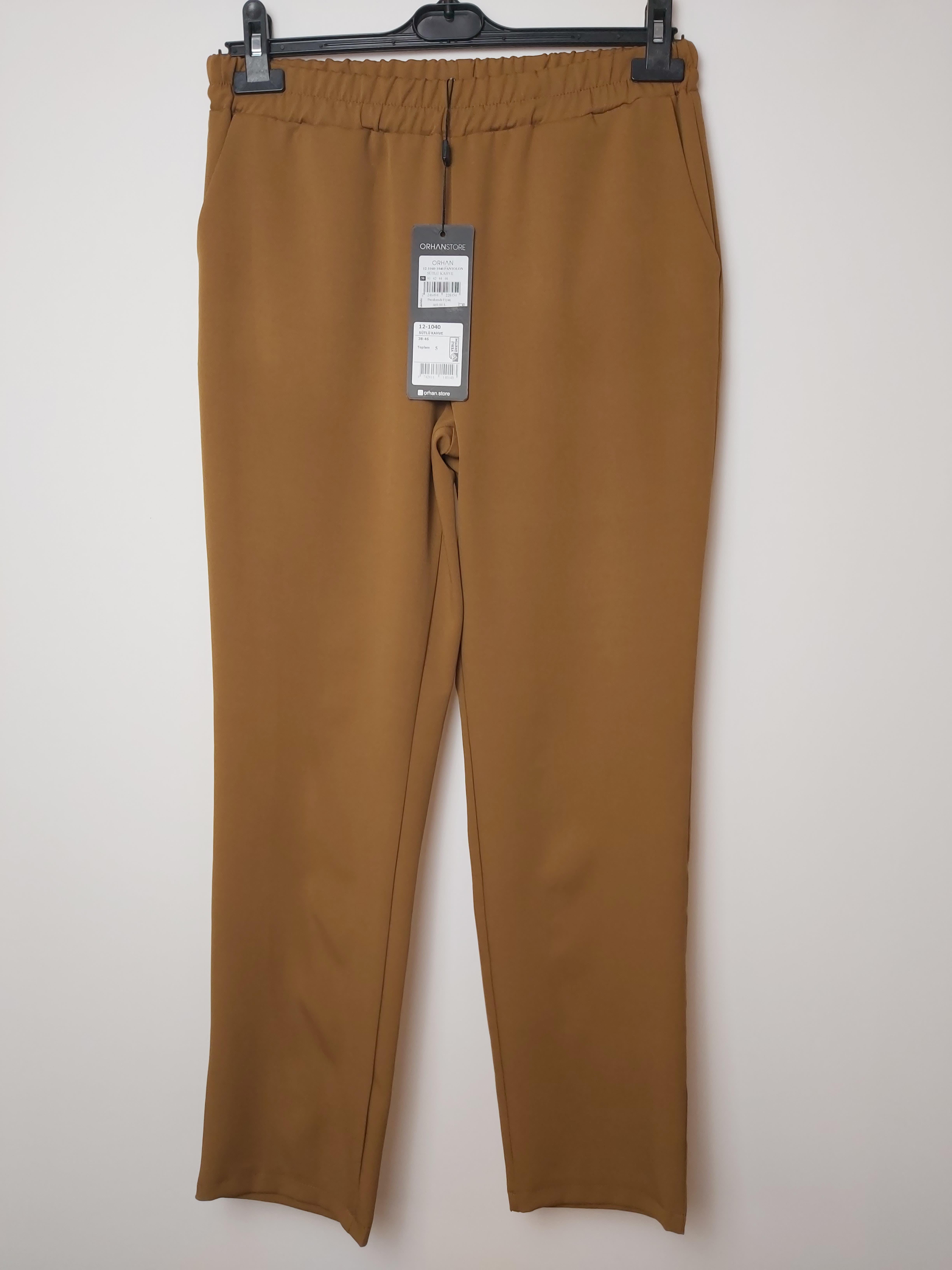 ORHAN STORE PANTOLON SÜTLÜ KAHVE 1040