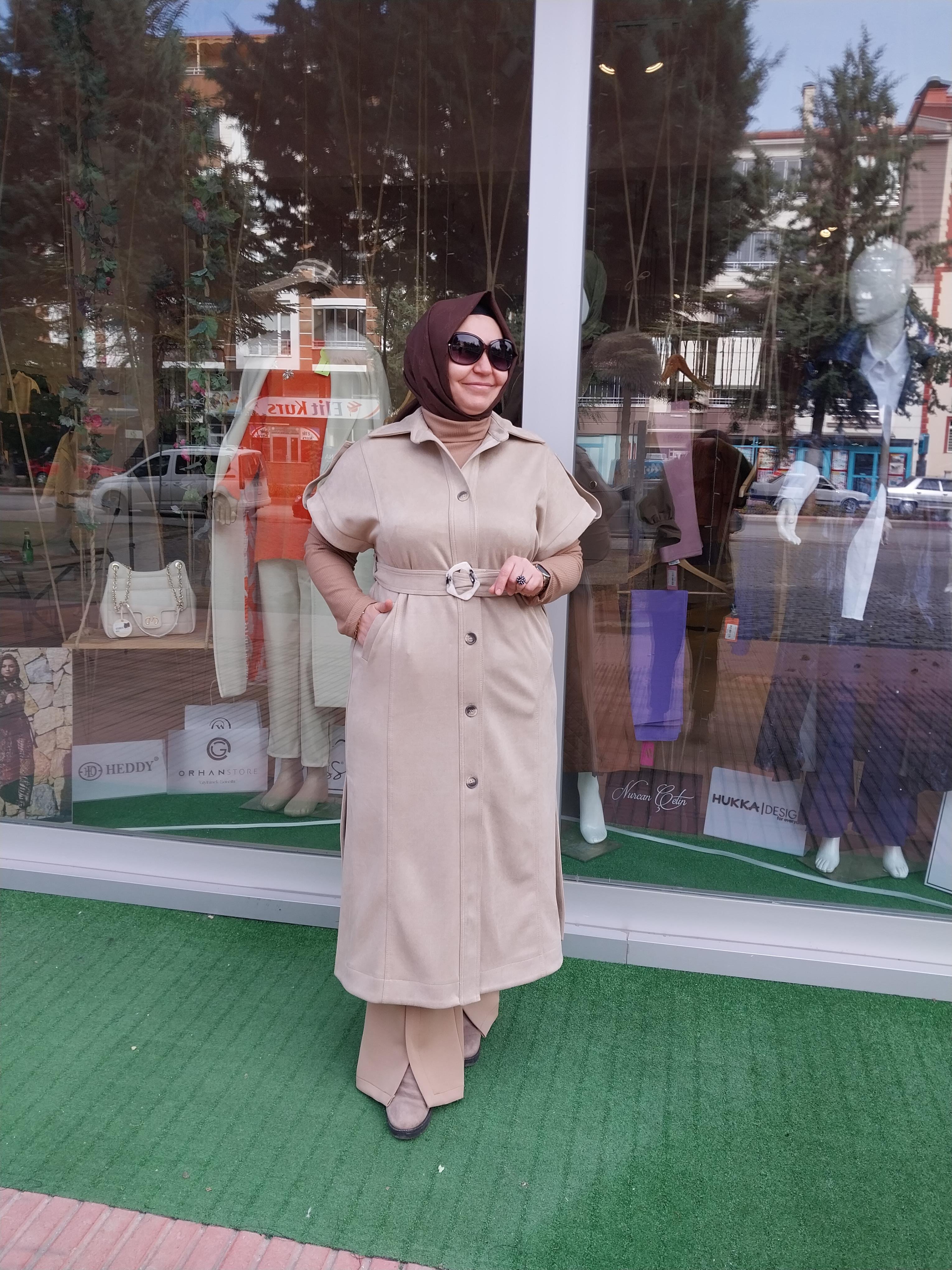 NURCAN ÇETİN CEKET YELEK TAŞ 24739