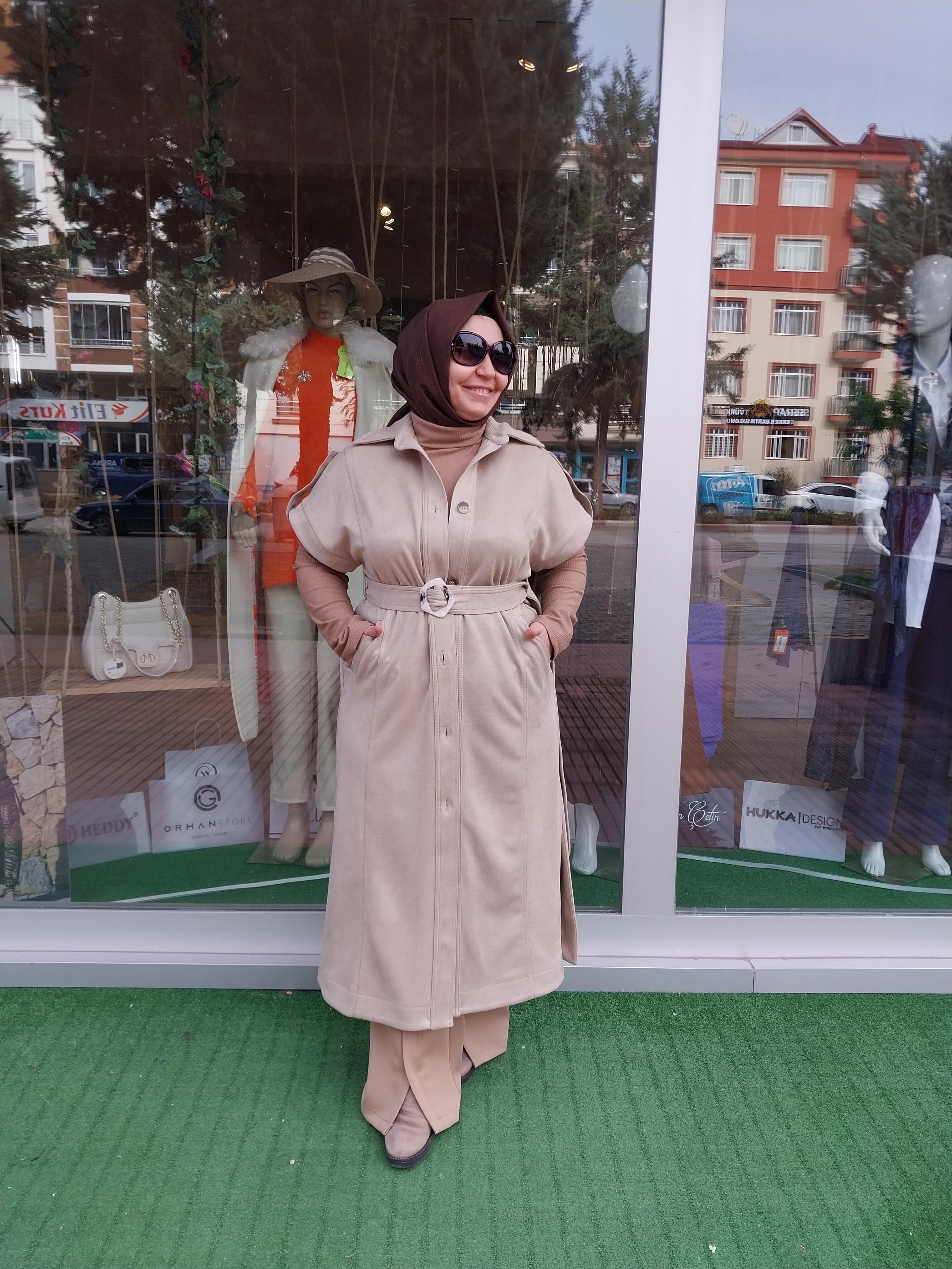 NURCAN ÇETİN CEKET YELEK TAŞ 24739