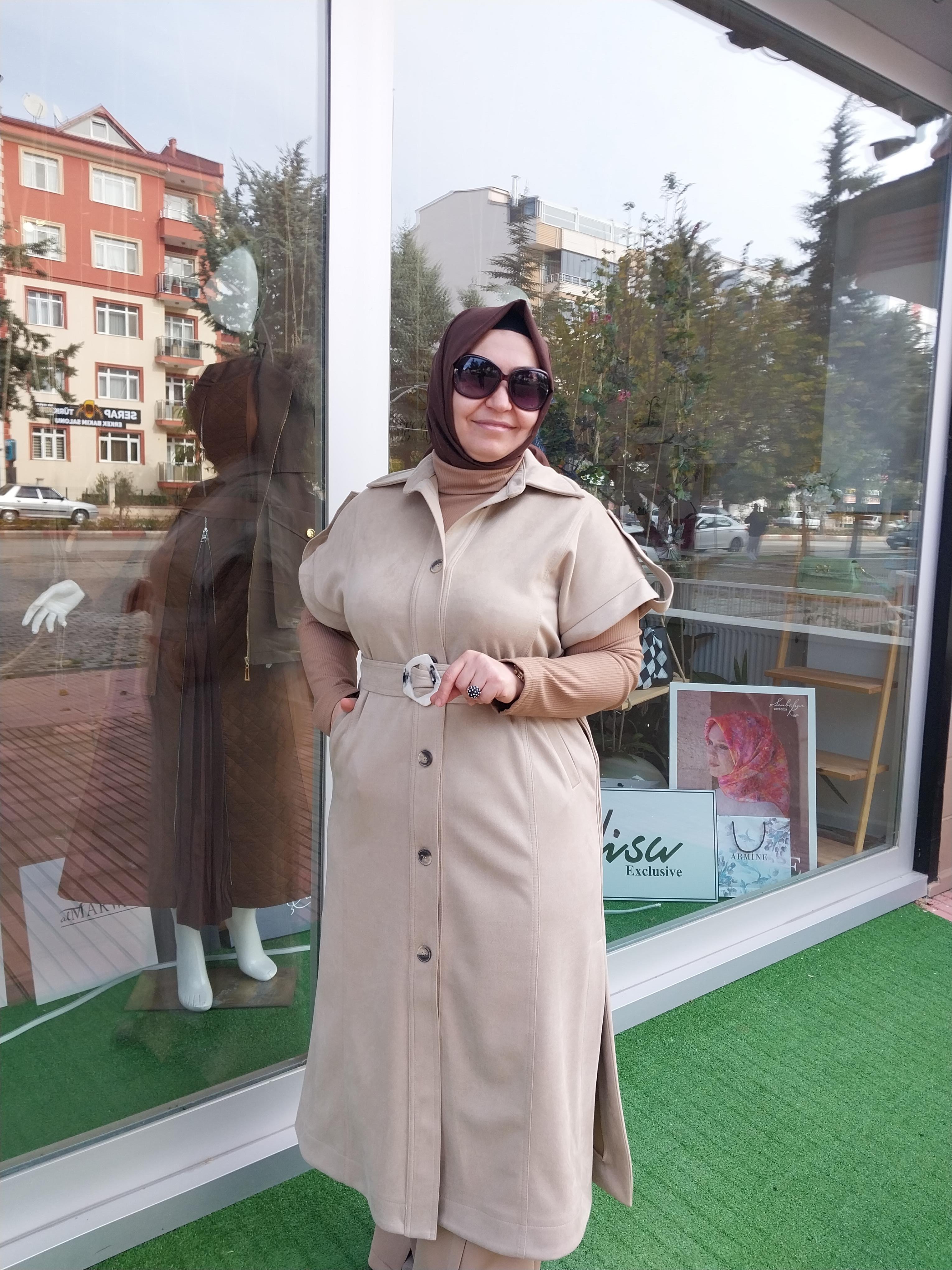 NURCAN ÇETİN CEKET YELEK TAŞ 24739