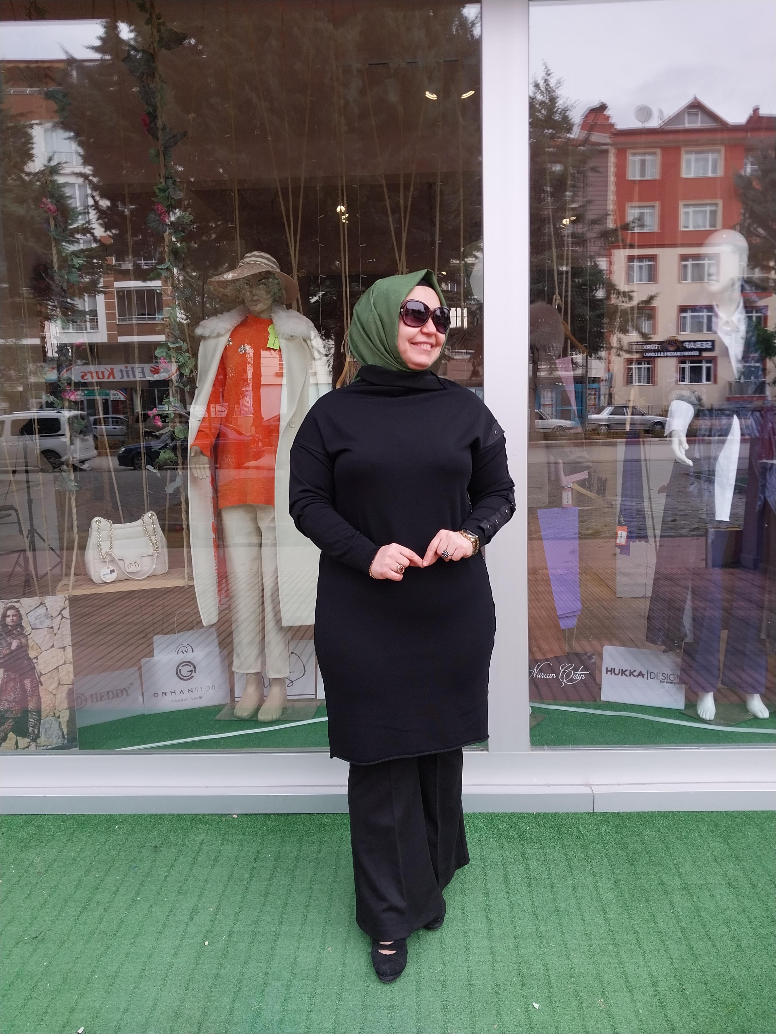 MİSSWHENCE UZUN TRİKO TUNİK SİYAH 34021