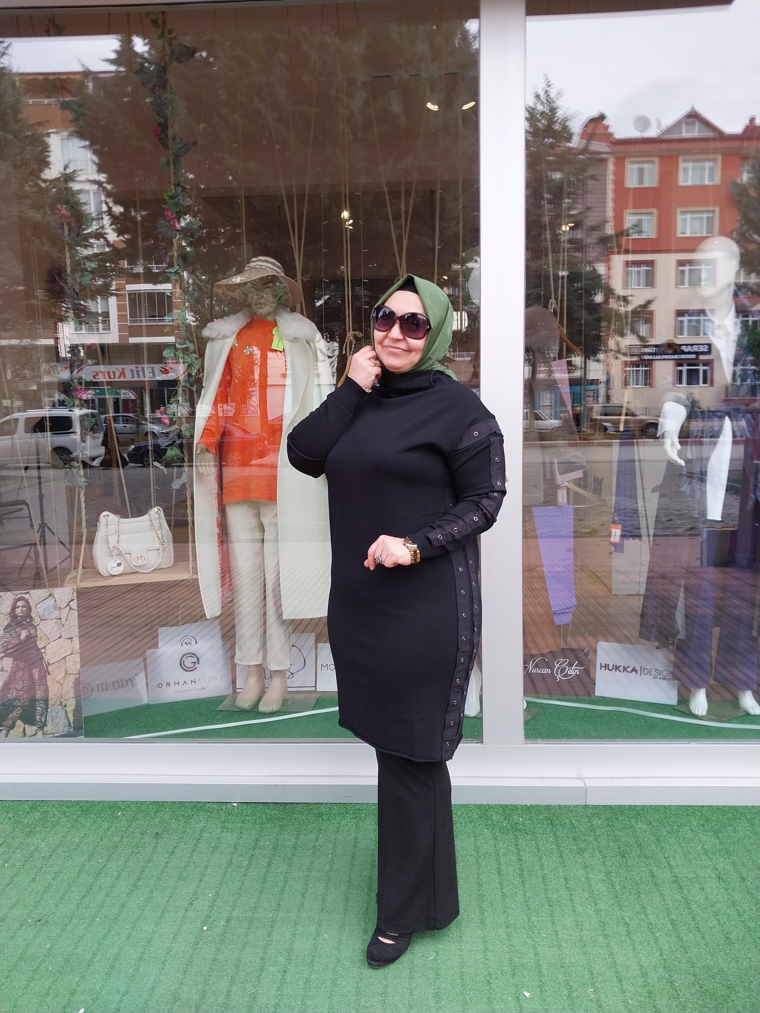 MİSSWHENCE UZUN TRİKO TUNİK SİYAH 34021