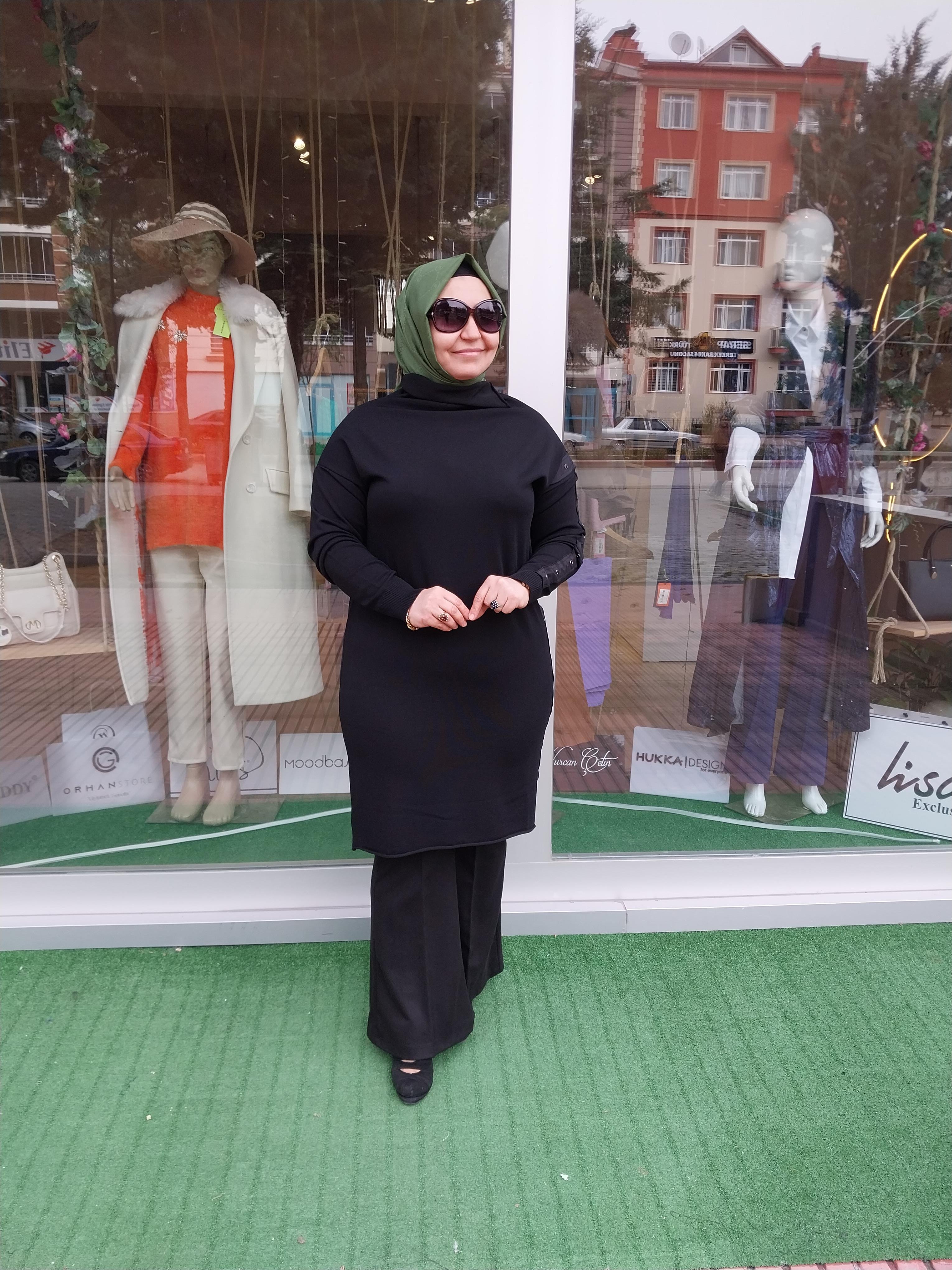 MİSSWHENCE UZUN TRİKO TUNİK SİYAH 34021