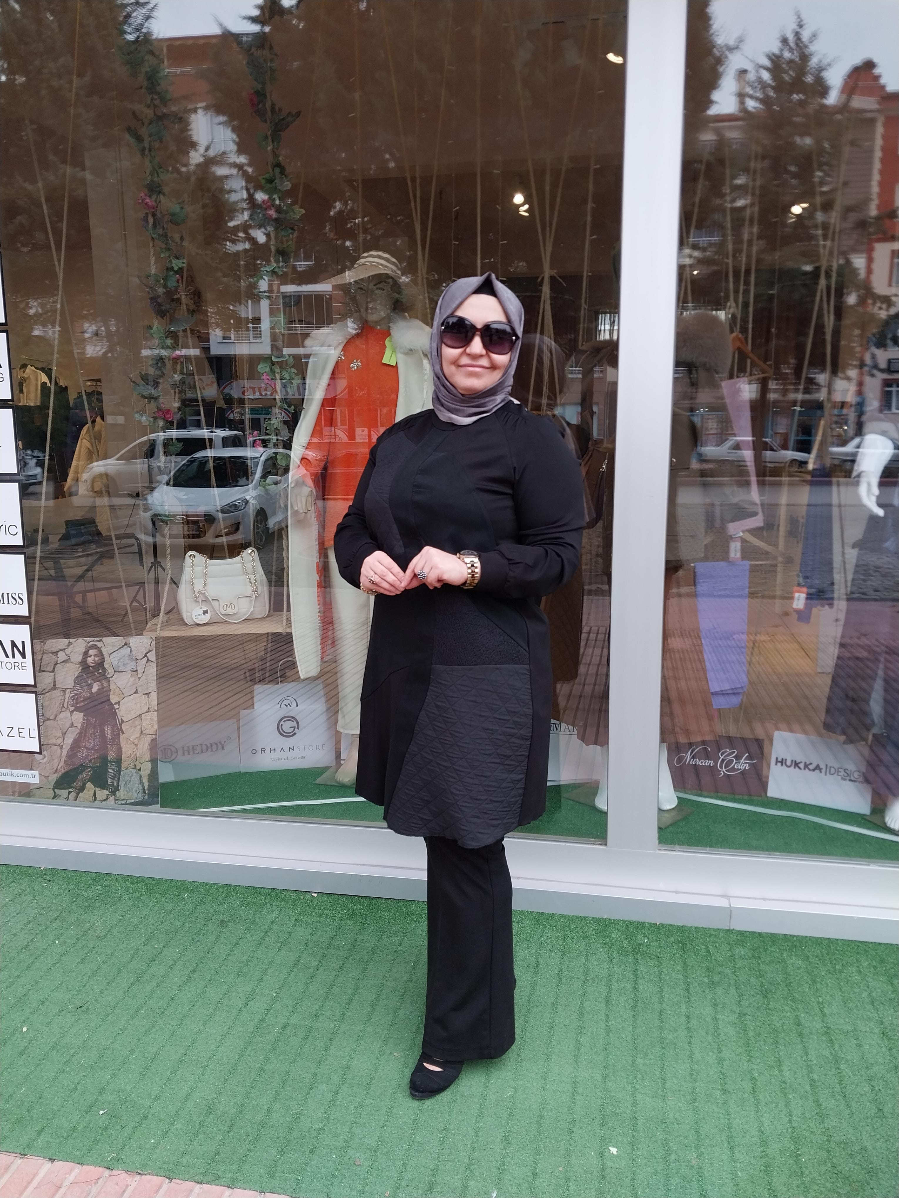 MİSSWHENCE KAPİTONE DETAYLI TUNİK SİYAH 34024