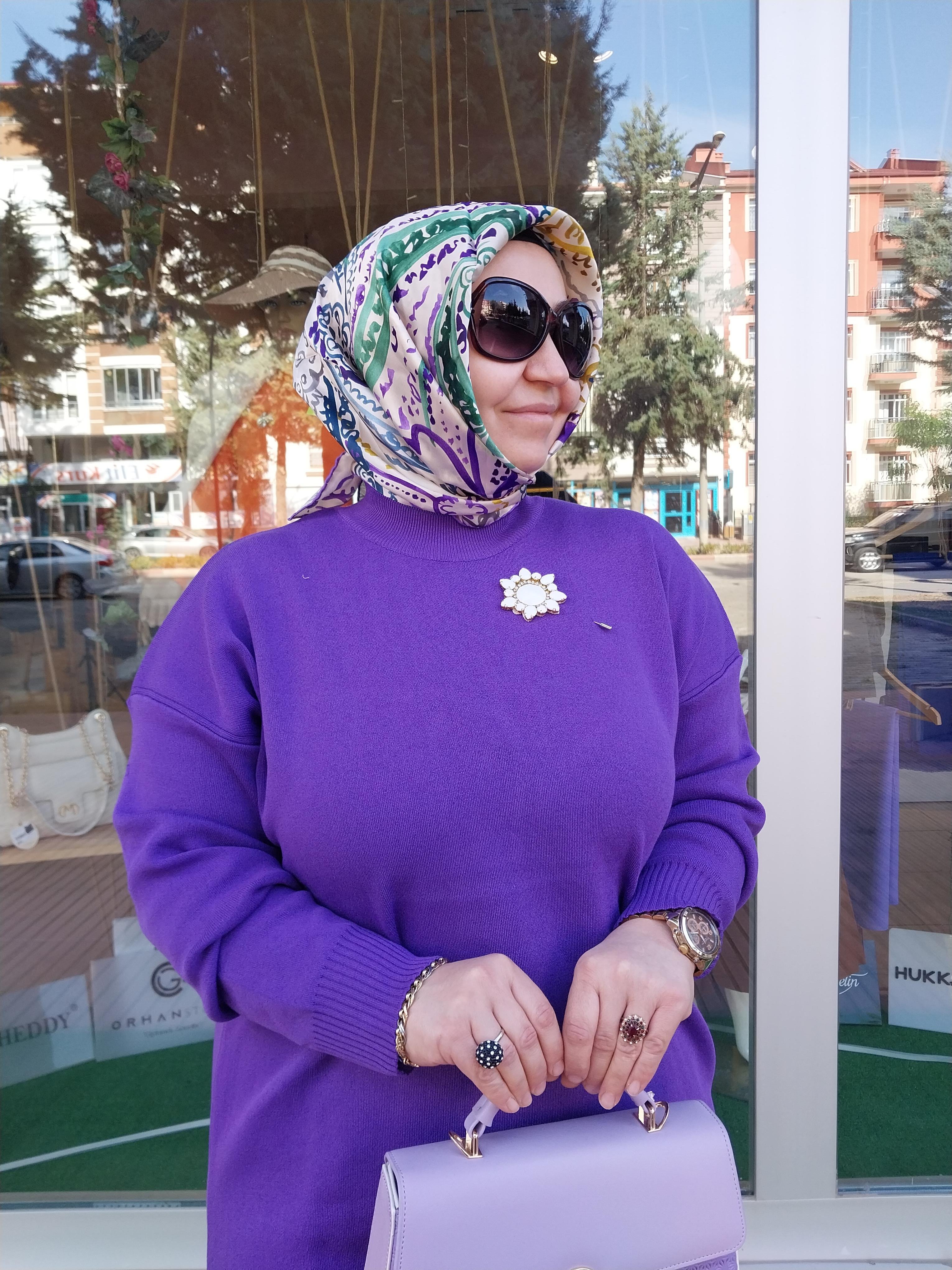 MİSSEMRAMİSS MAGLERİA TRİKO PANTOLONLU TAKIM MOR 4198
