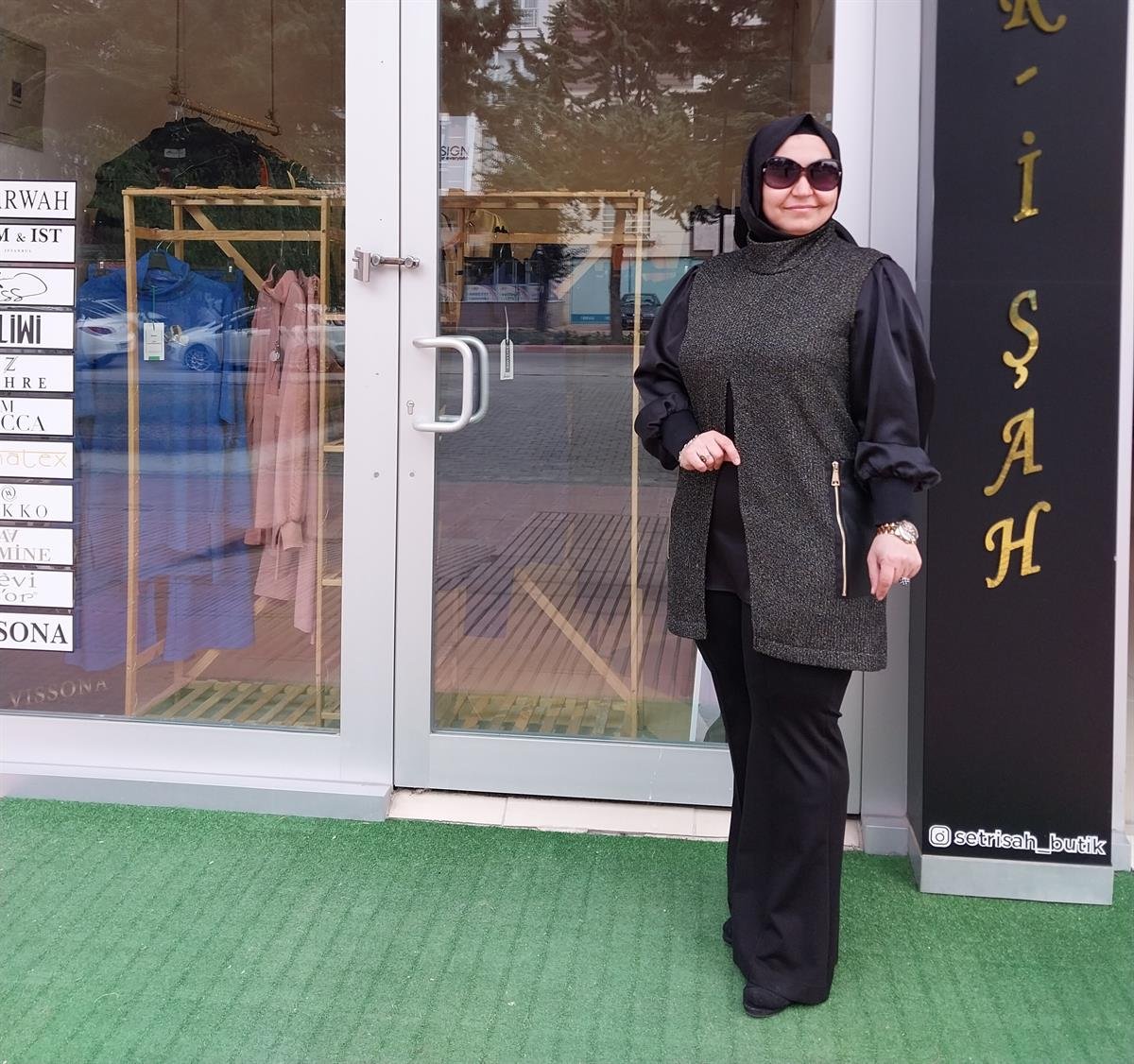 HUKKA DERİ FERMUAR DETAYLI TRİKO SÜVETER TAKIMLI TUNİK 23HK1077