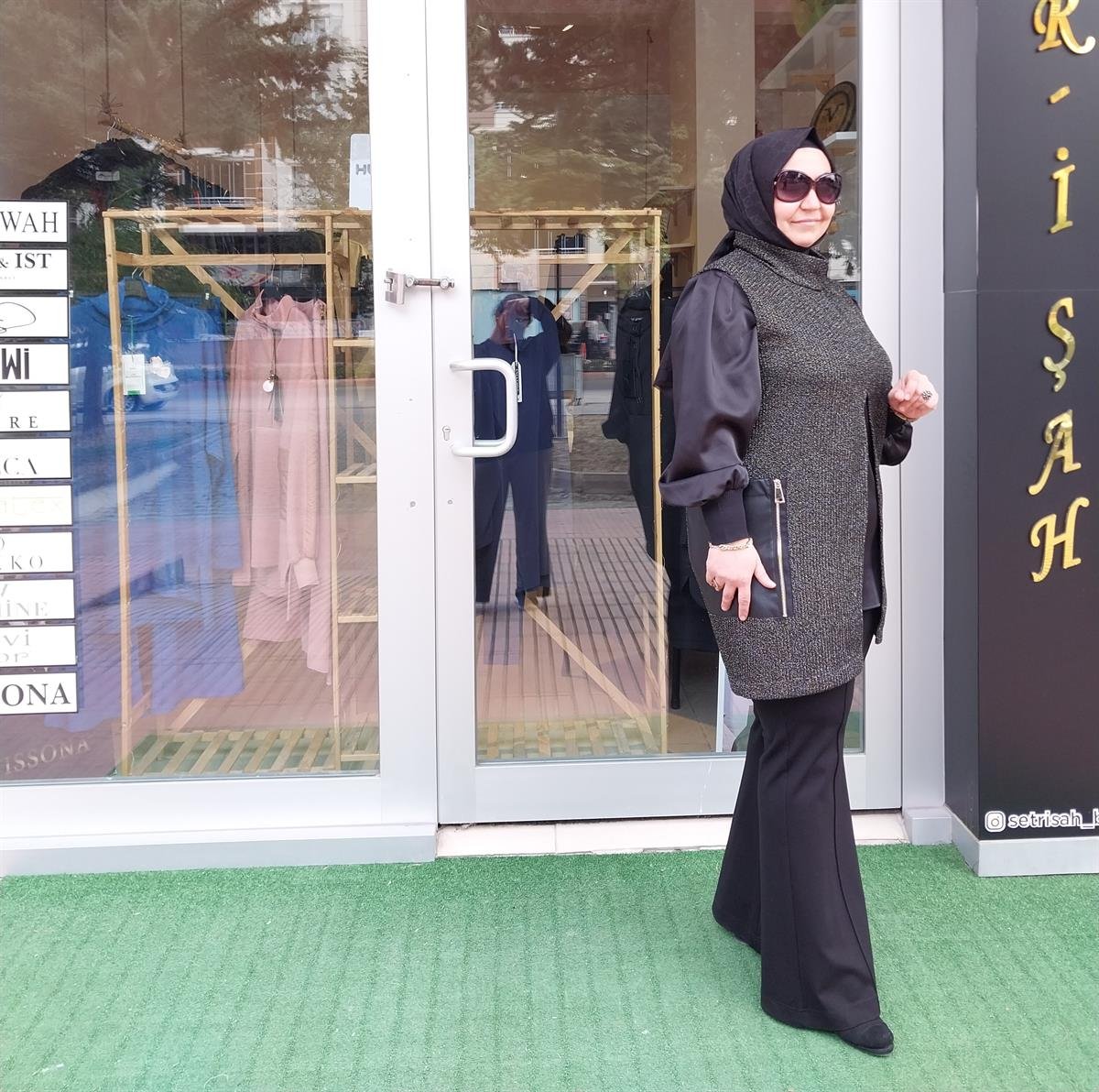 HUKKA DERİ FERMUAR DETAYLI TRİKO SÜVETER TAKIMLI TUNİK 23HK1077