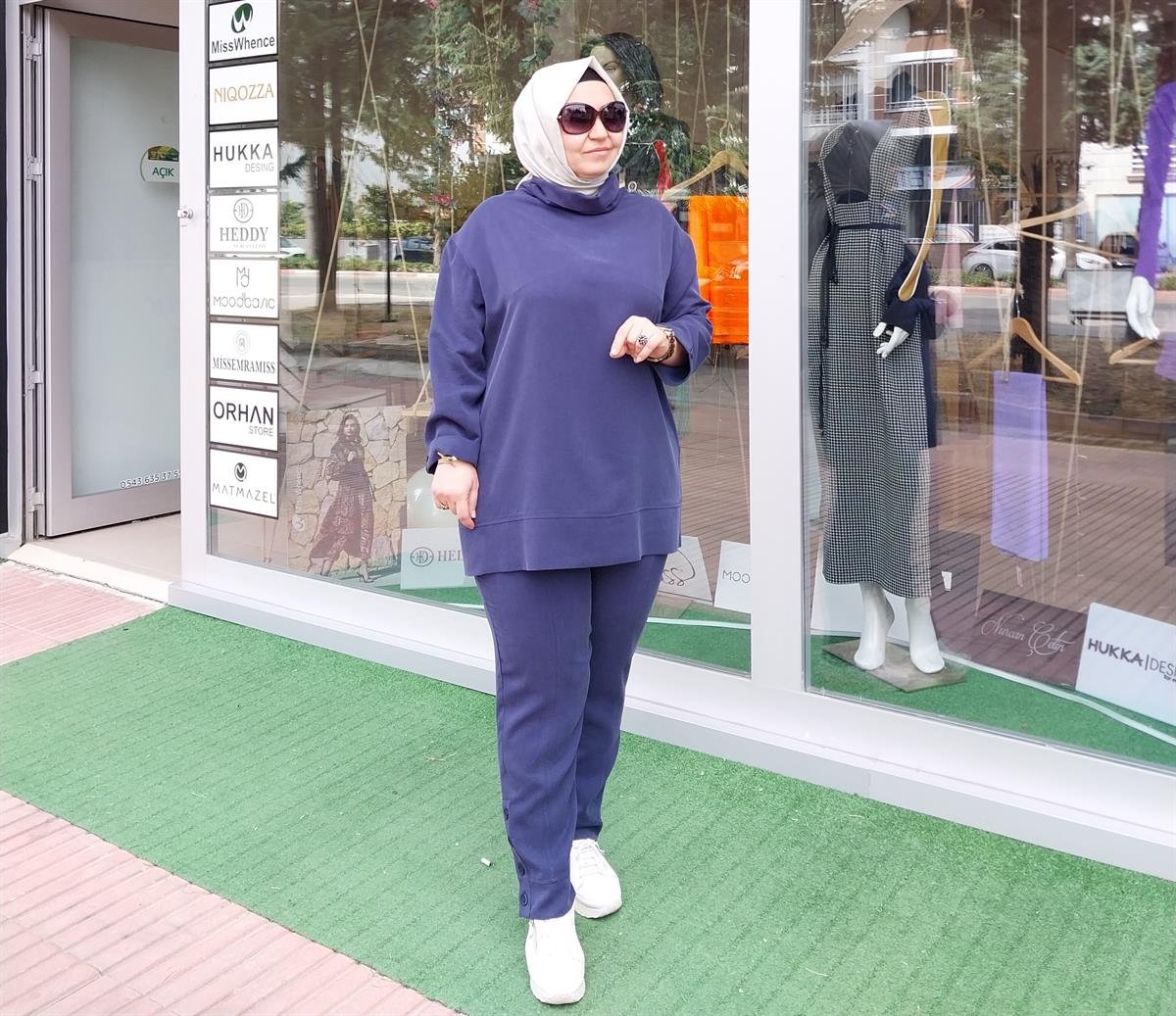 LİSA EXCULİSİVE BENNETT LACİVERT PANTOLONLU TAKIM 2027
