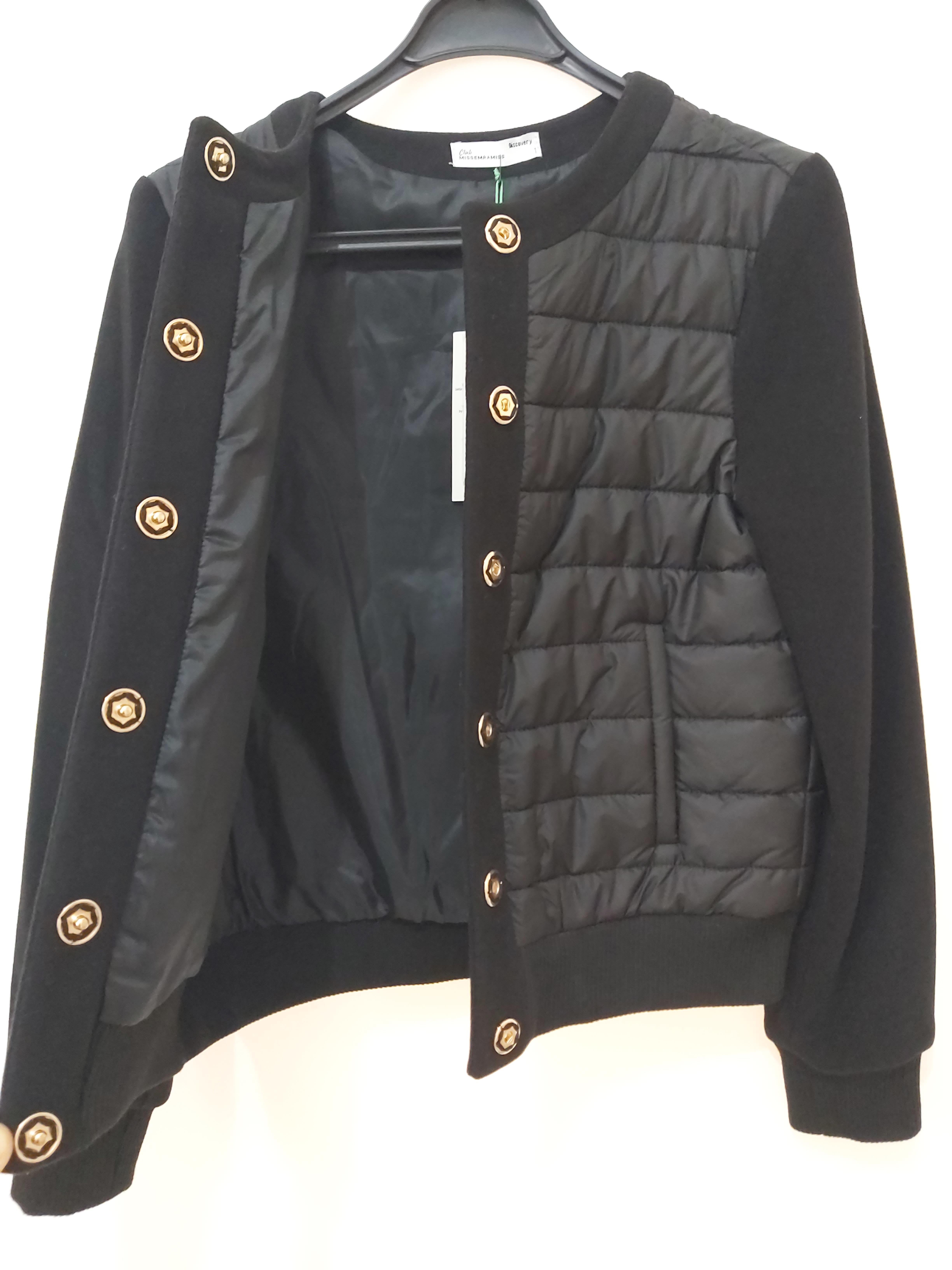 MİSSEMRAMİSS CASUAL MİDİ BOMBER KAP SİYAH 4129