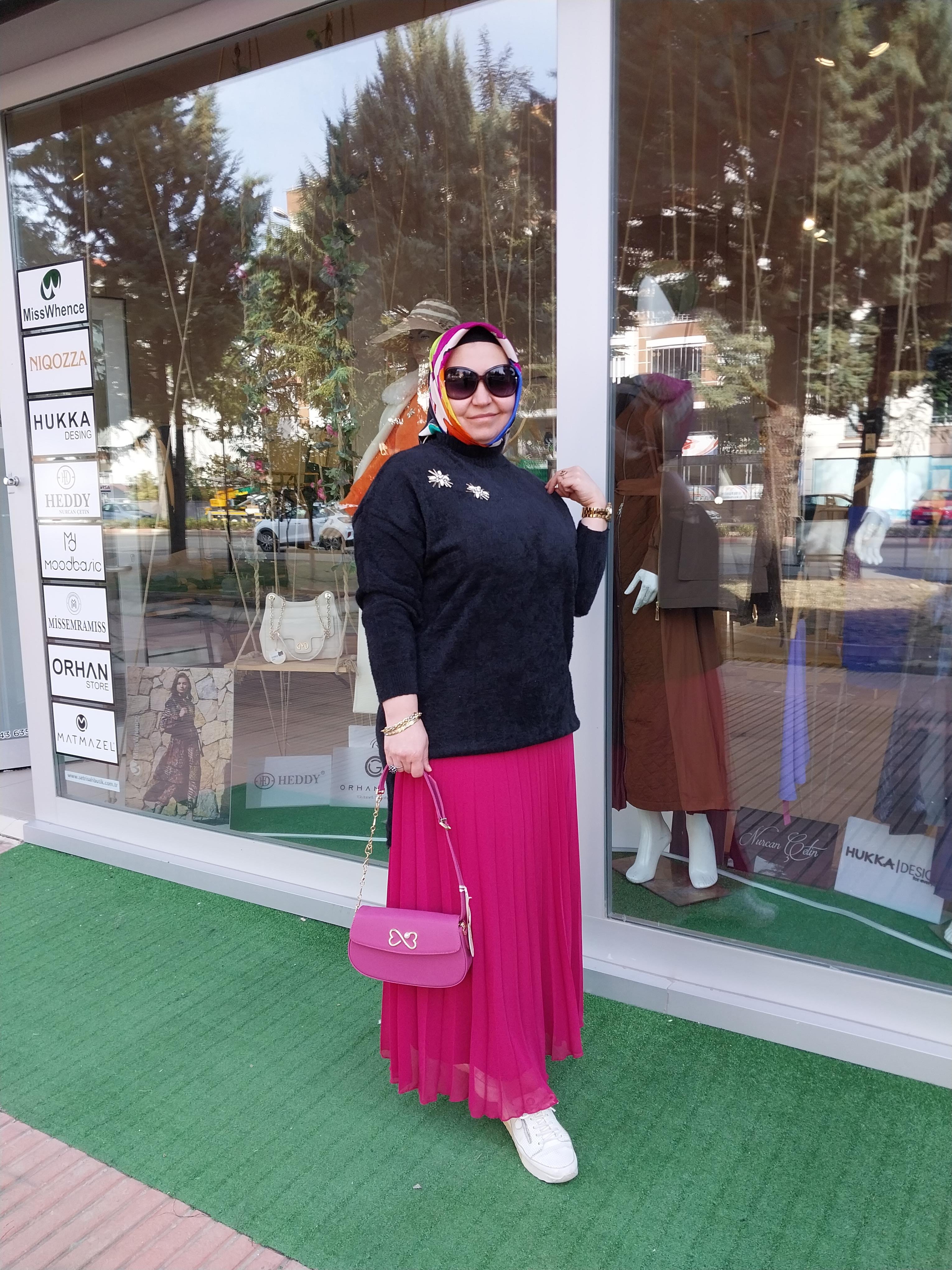 MİSSEMRAMİSS TAŞ İŞLEMELİ ANGORA KAZAK SİYAH 4224