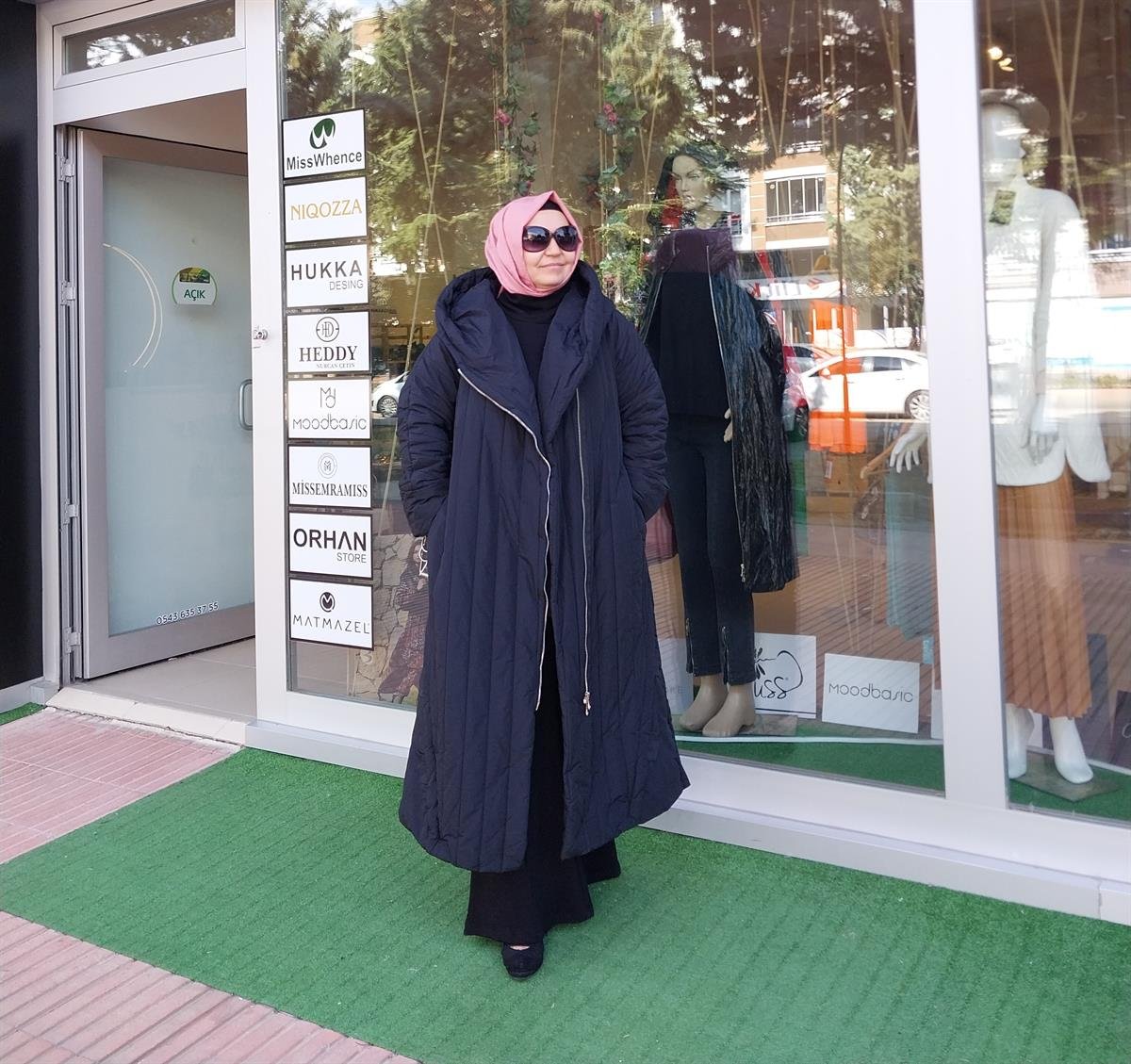 Misswhence Kemerli Şişme Pardesü Mont Siyah 34525