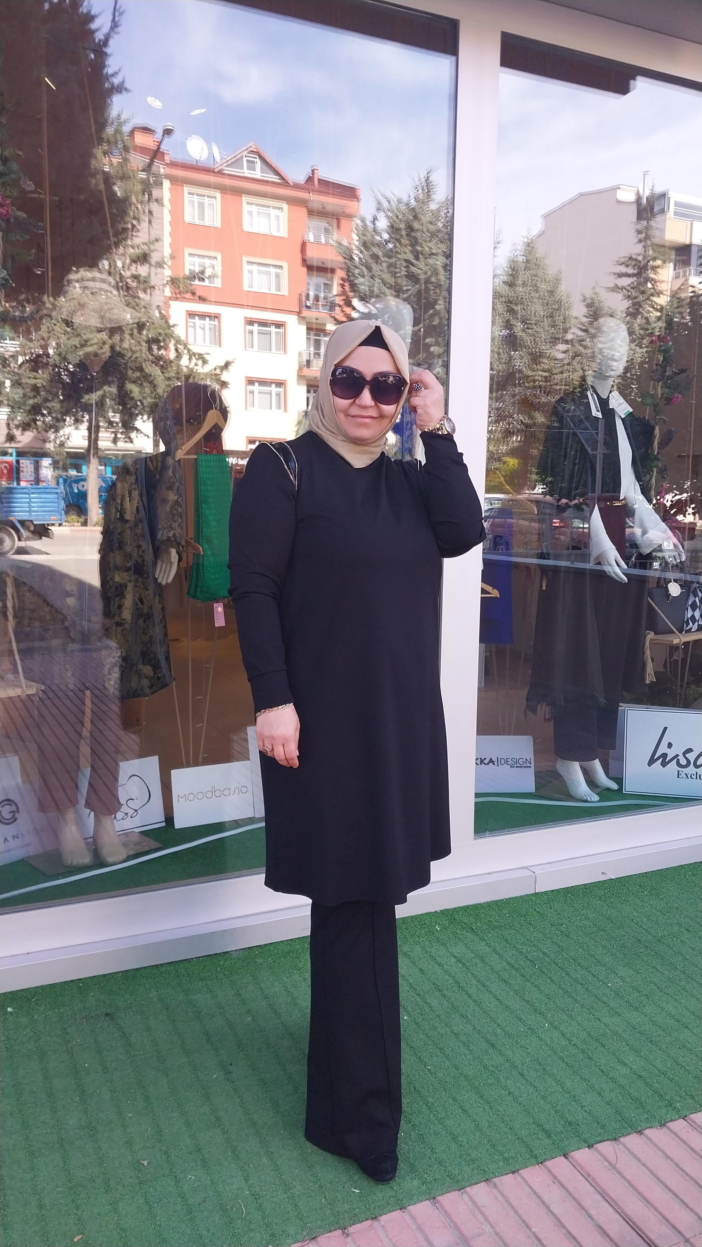 MİSSWHENCE OMZU FERMUARLI TUNİK SİYAH 34012