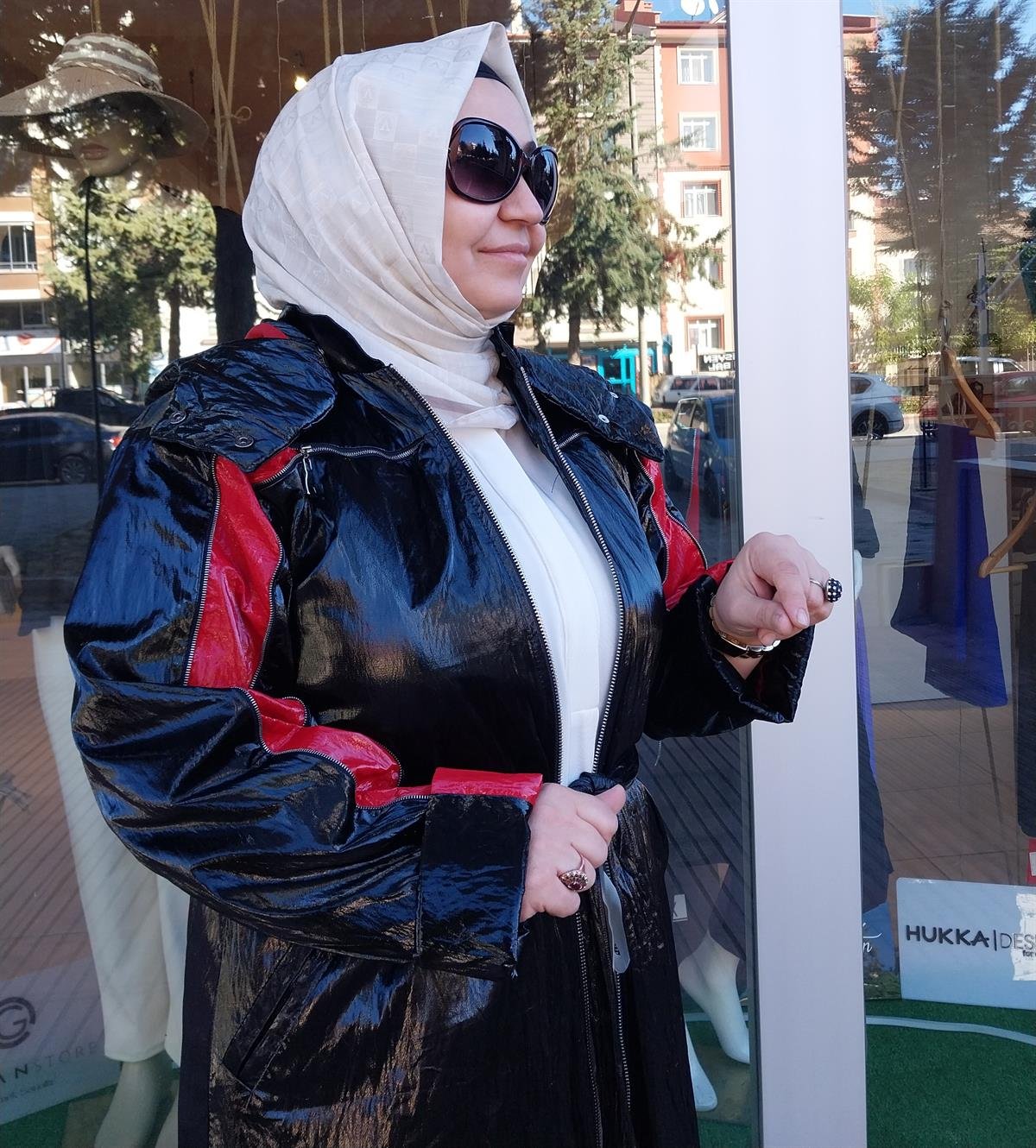 MİSSWHENCE PARLAK KAP KIRMIZI-SİYAH 34400