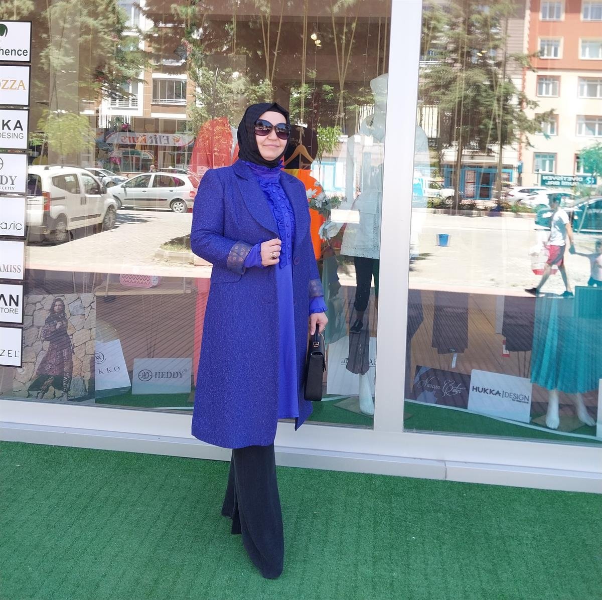MİSSWHENCE UZUN BLAZER CEKET MOR 33200