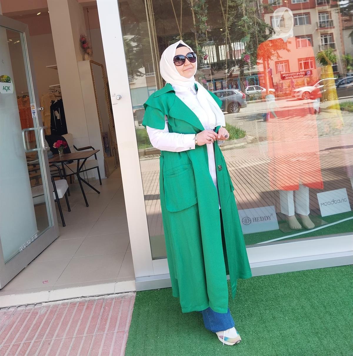 MİSSWHENCE YELEK YEŞİL 33703