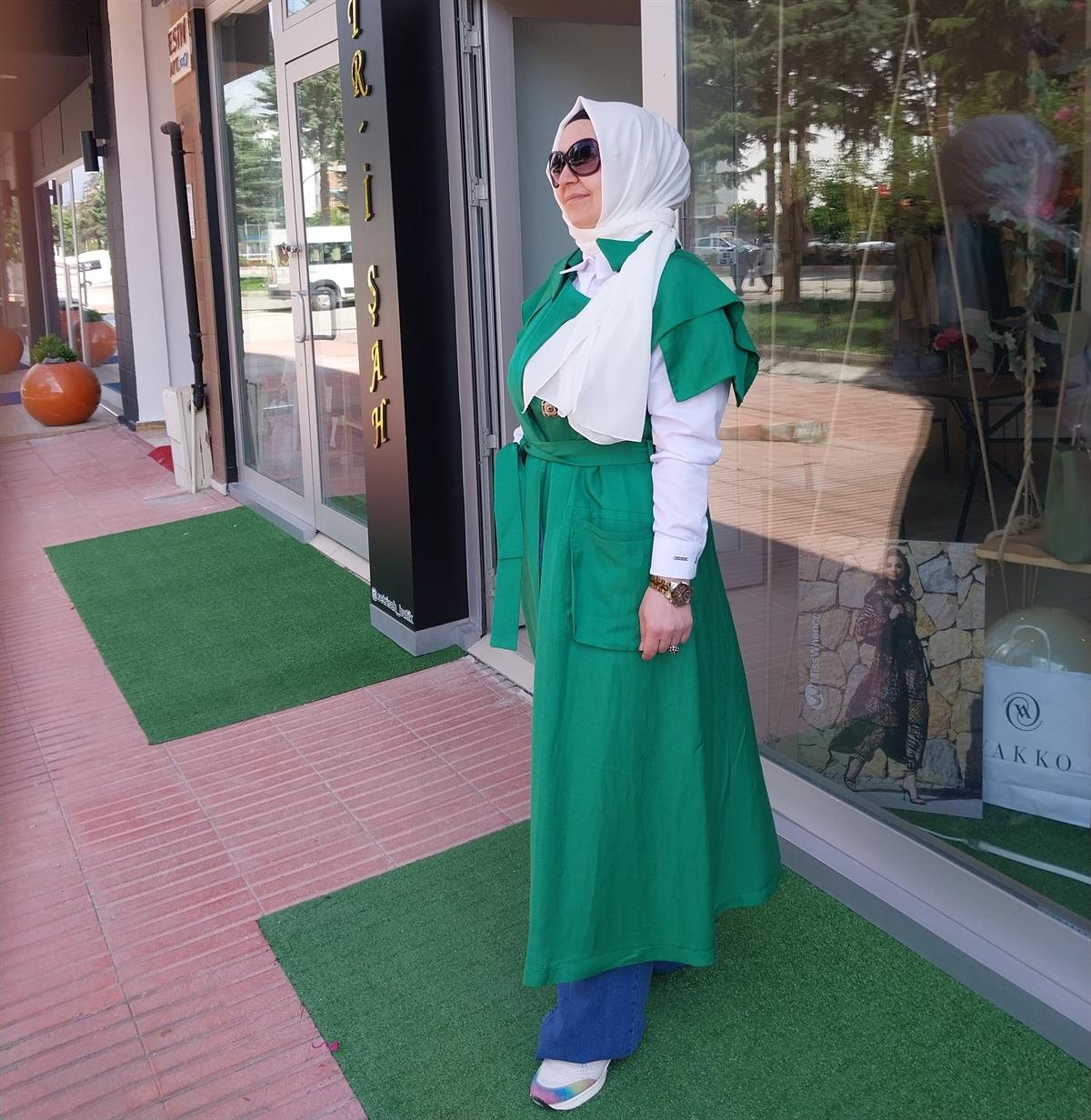 MİSSWHENCE YELEK YEŞİL 33703