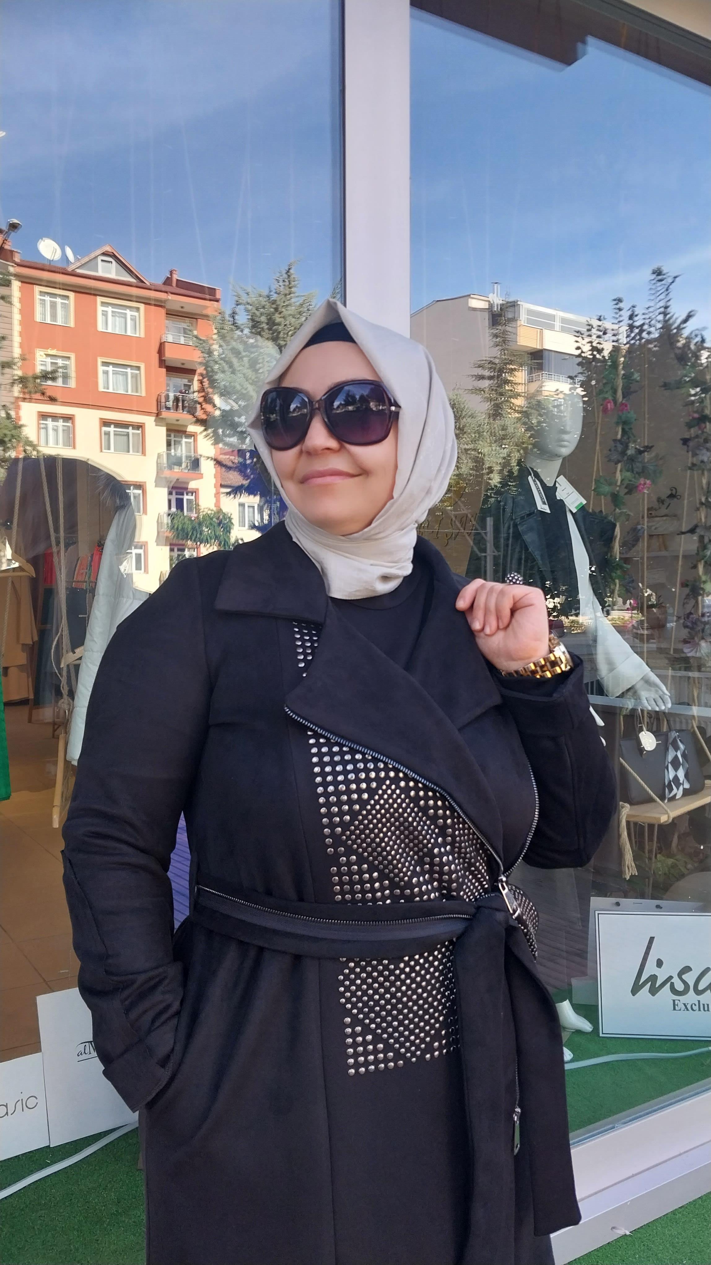 MİSSWHENCE ZIMBA DETAYLI SÜET PARDESÜ SİYAH 34520