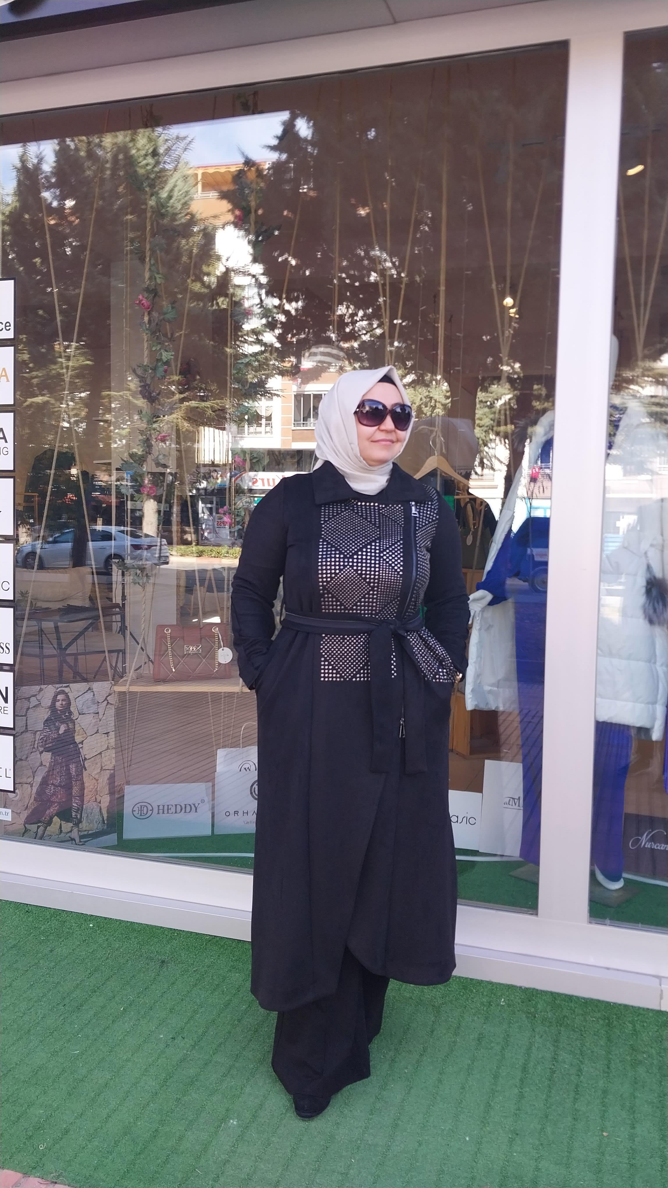 MİSSWHENCE ZIMBA DETAYLI SÜET PARDESÜ SİYAH 34520