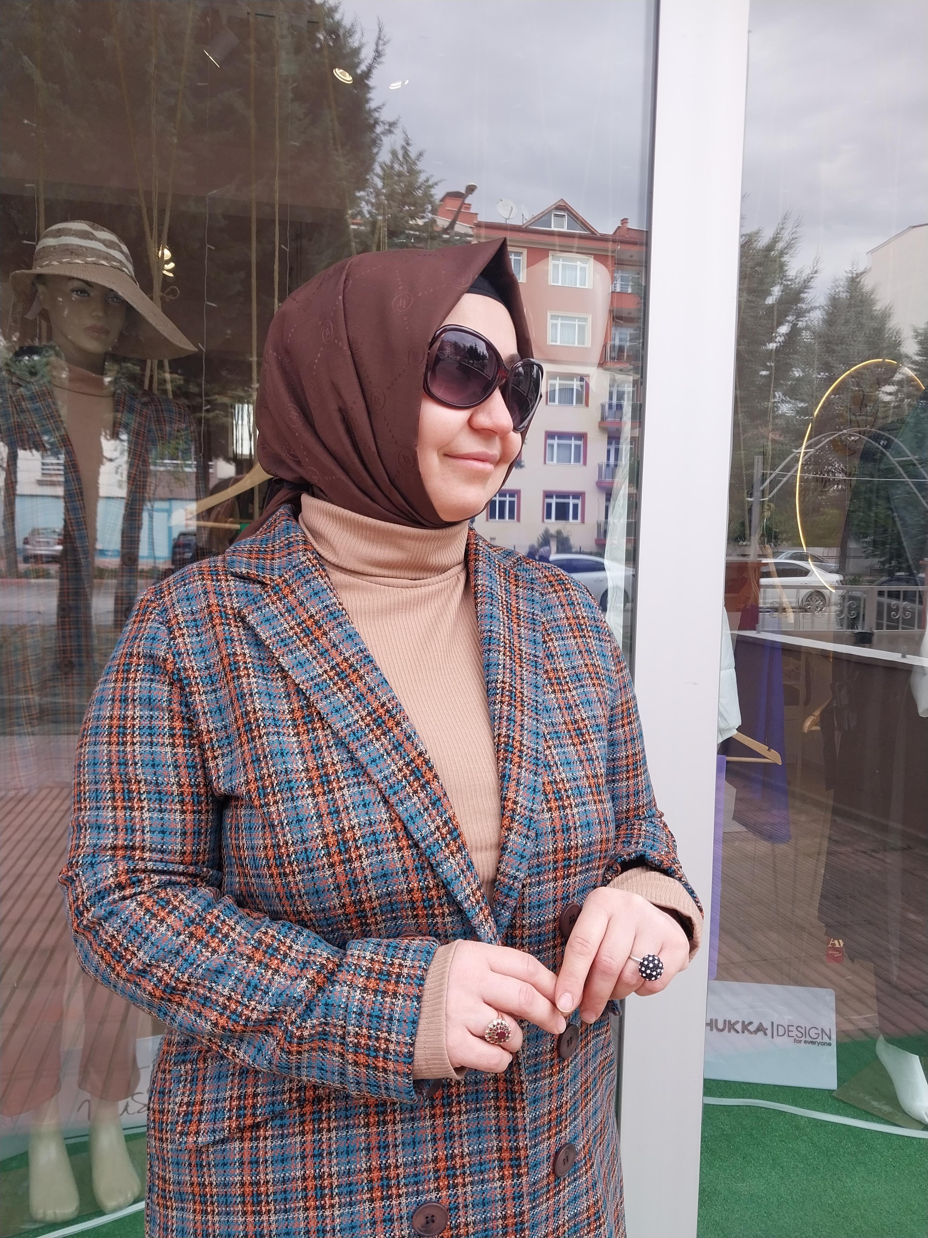 NURCAN ÇETİN BLAZER CEKET MAVİ 24737