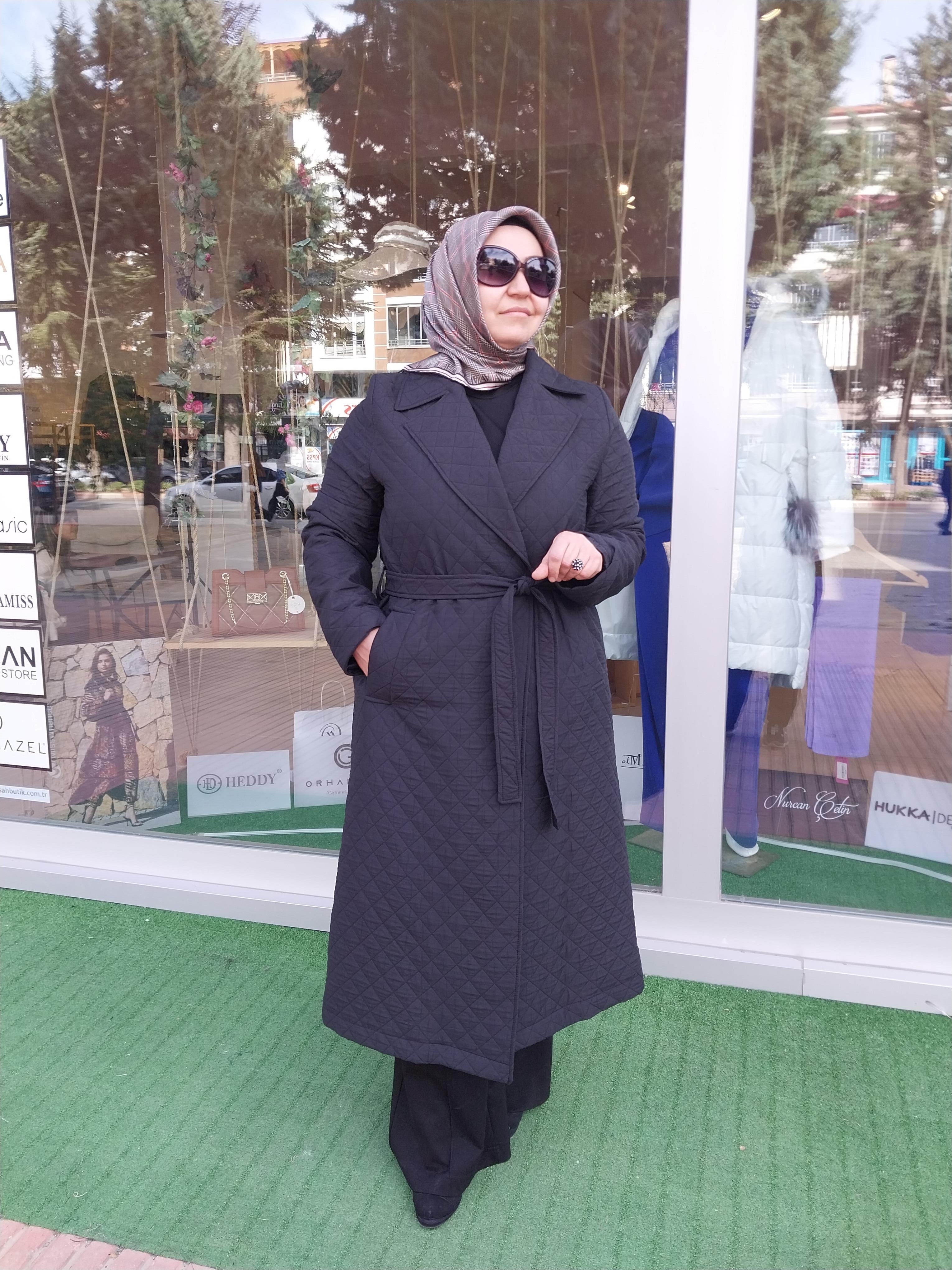NURCAN ÇETİN KAPİTONE KAP SİYAH 24705